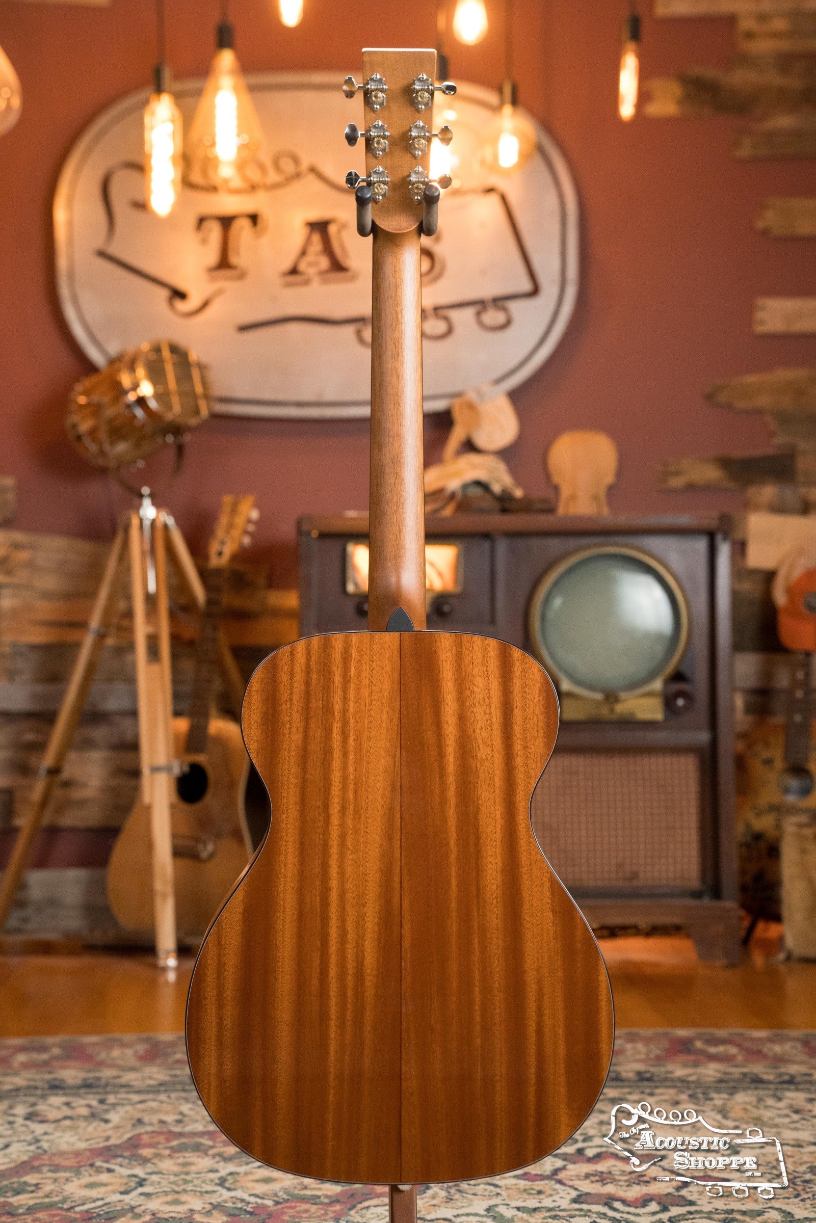 *Dread-Not Certified Used* Boucher BG-41T-G Bluegrass Goose Series *ALL* Torrefied Adirondack/Mahogany OM Gold Pack Acoustic Guitar #1001