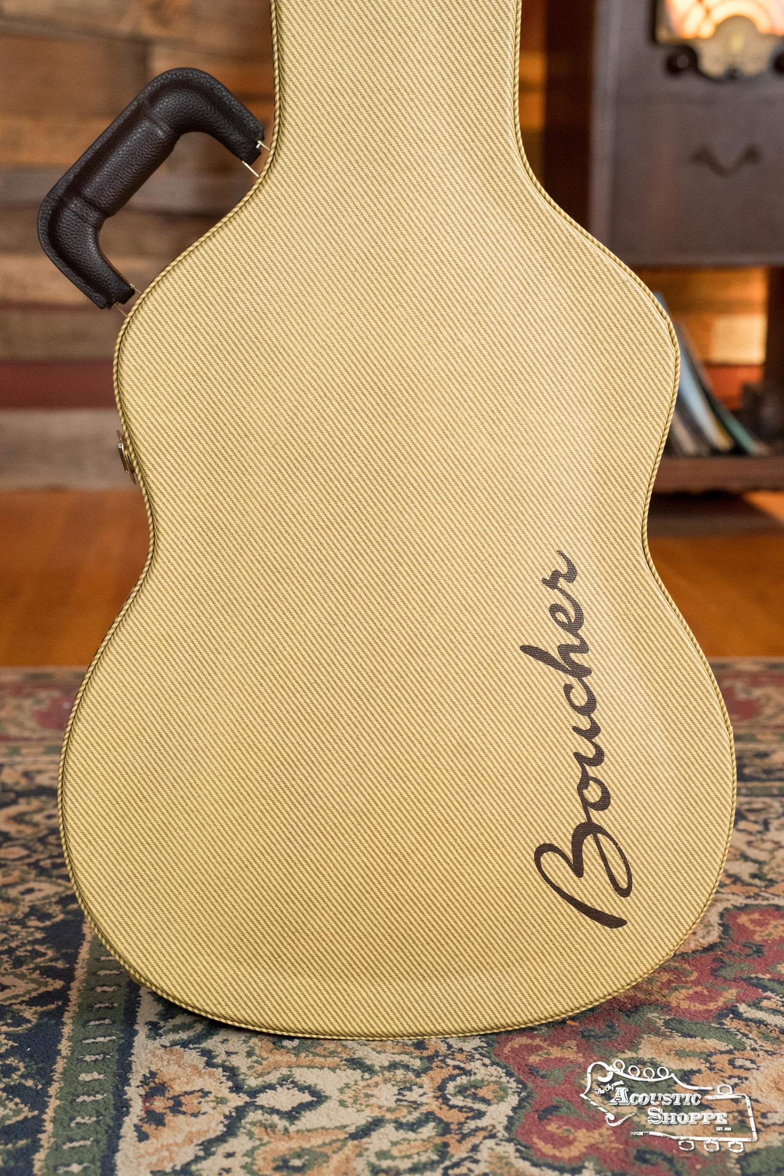 *Dread-Not Certified Used* Boucher BG-41T-G Bluegrass Goose Series *ALL* Torrefied Adirondack/Mahogany OM Gold Pack Acoustic Guitar #1001