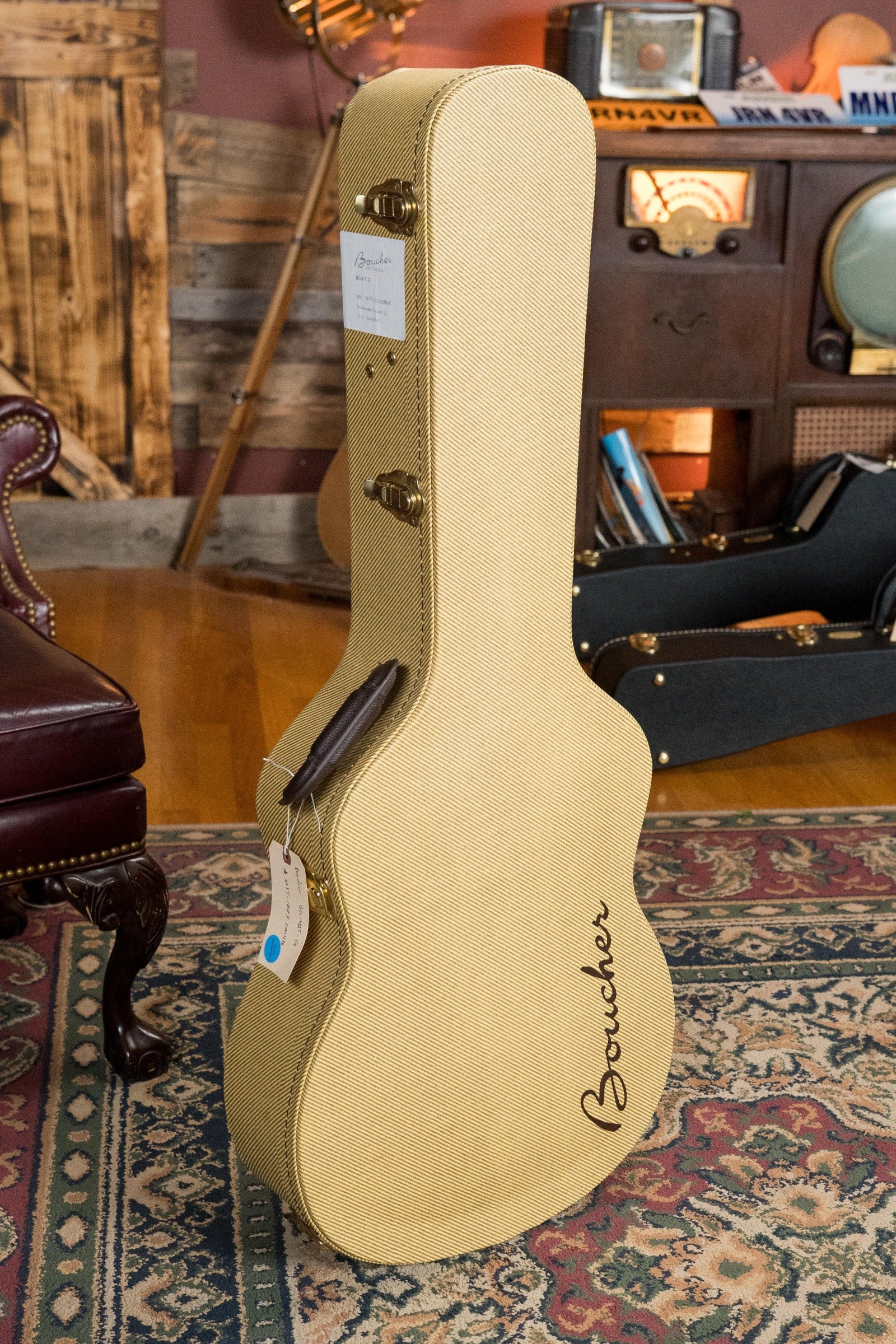 Boucher BG-41T-G Bluegrass Goose Series *ALL* Torrefied Adirondack/Mahogany OM Gold Pack Acoustic Guitar #1003