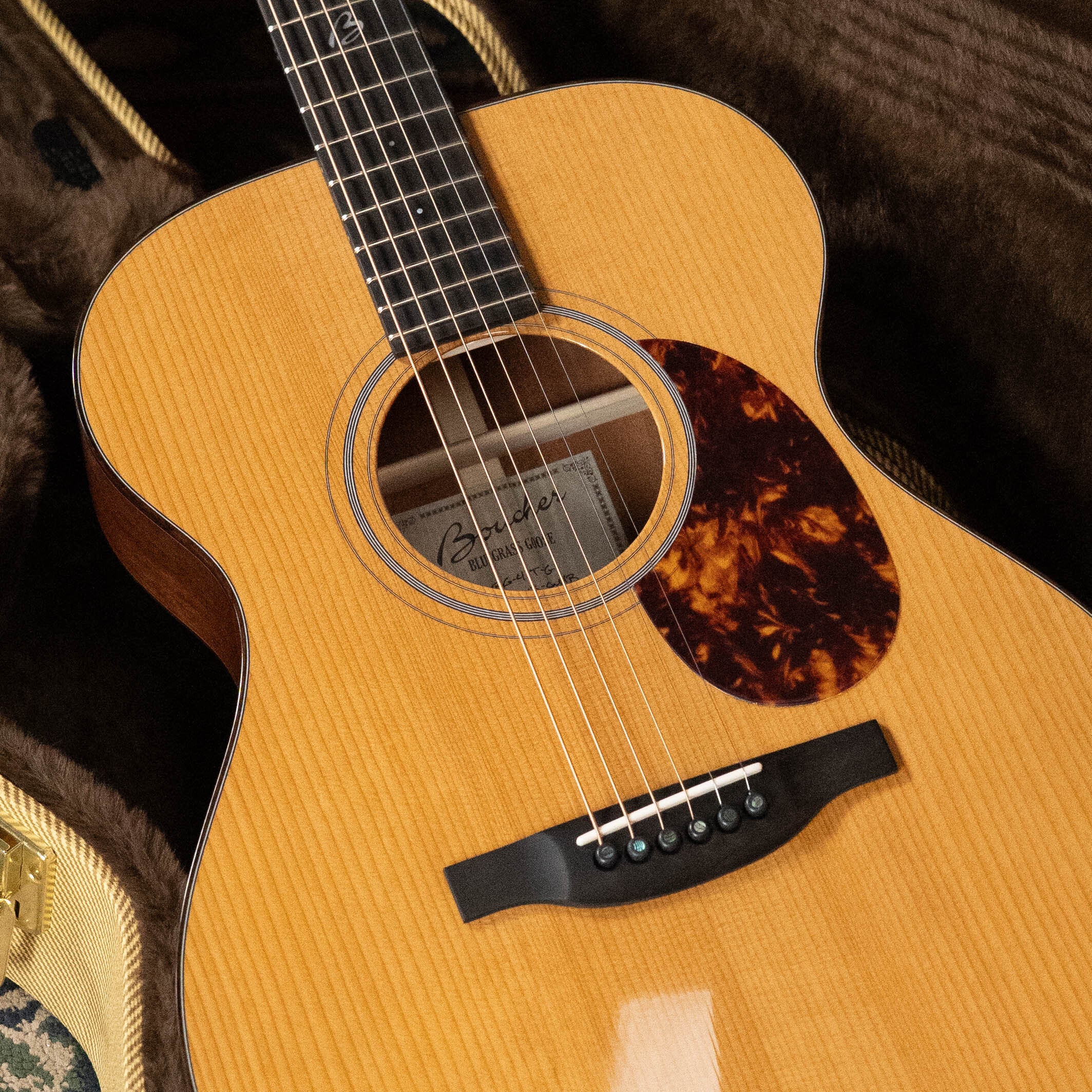 Boucher BG-41T-G Bluegrass Goose Series *ALL* Torrefied Adirondack/Mahogany OM Gold Pack Acoustic Guitar #1013