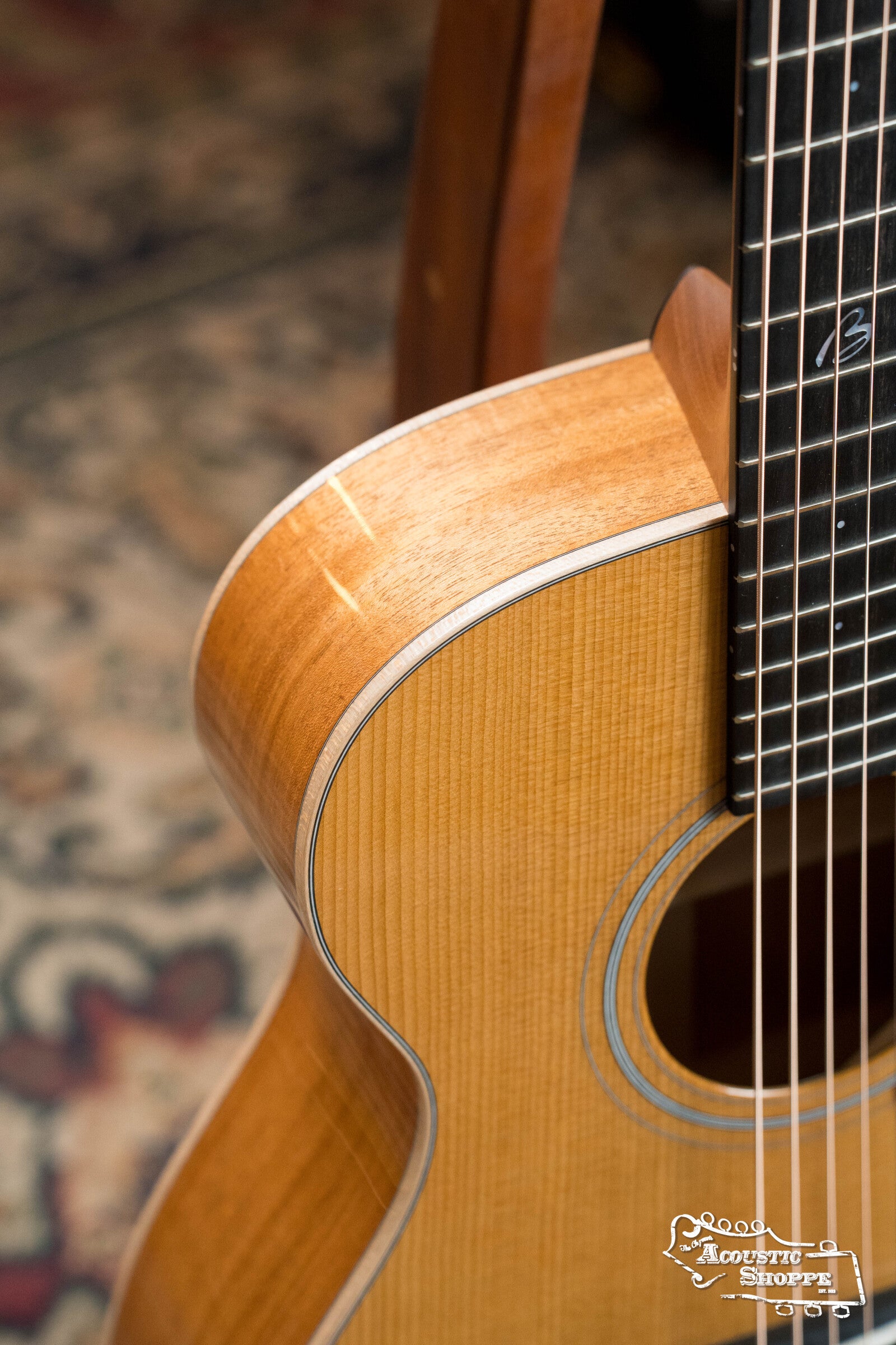 Boucher BG-41-G Bluegrass Goose Series Gold Torrefied Adirondack/Mahogany OM Acoustic Guitar #1015