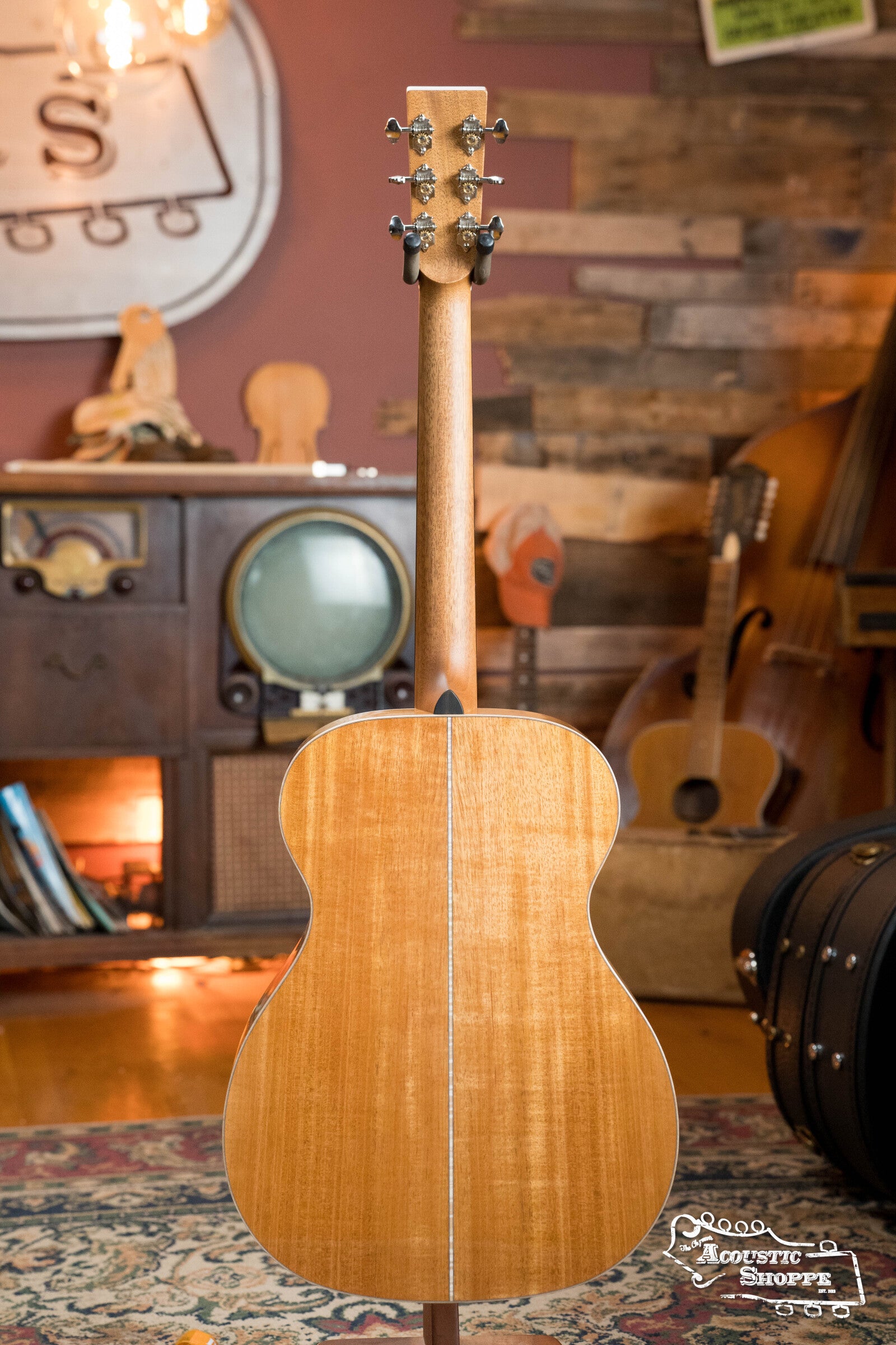 Boucher BG-41-G Bluegrass Goose Series Gold Torrefied Adirondack/Mahogany OM Acoustic Guitar #1015
