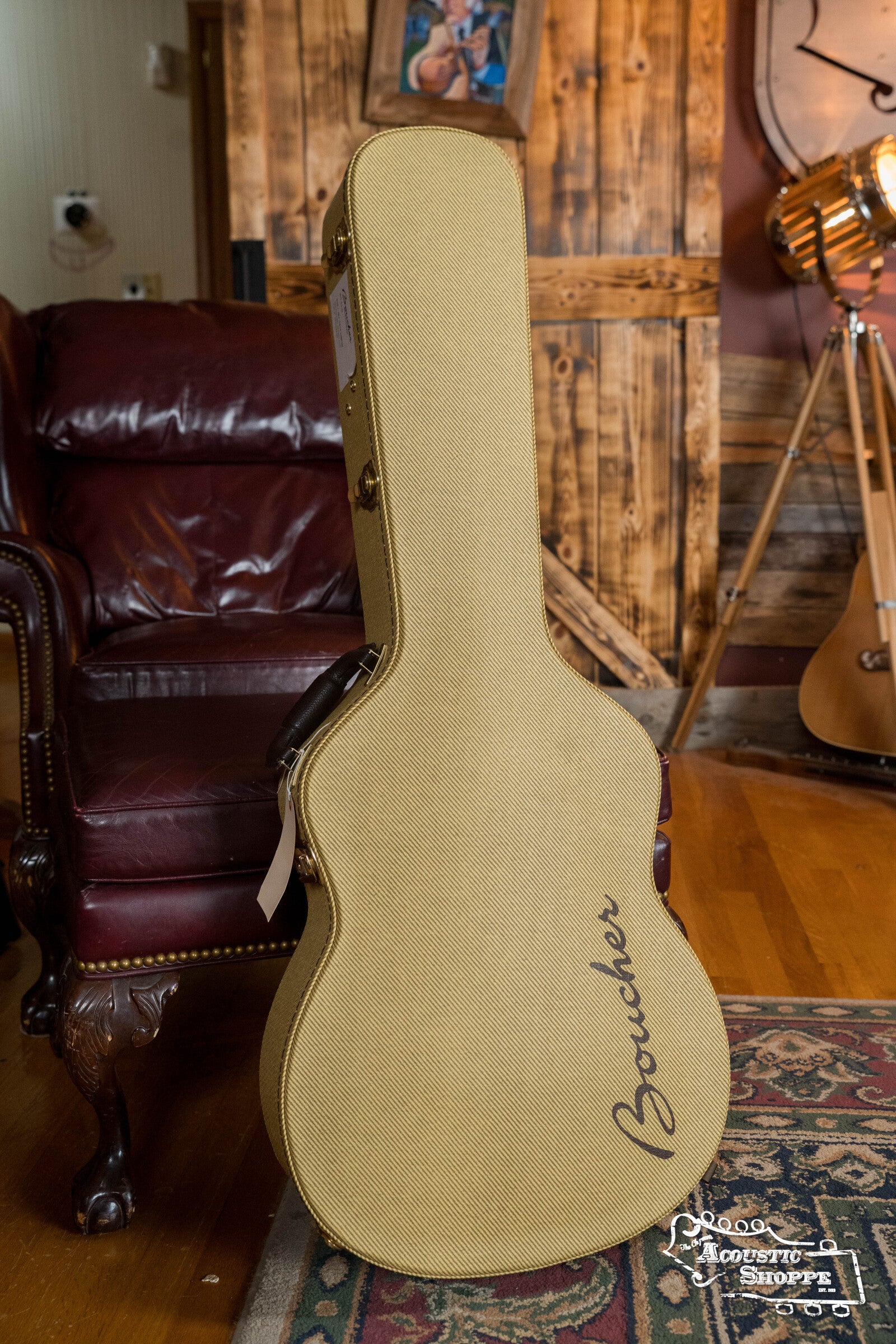 Boucher BG-41-G Bluegrass Goose Series Gold Torrefied Adirondack/Mahogany OM Acoustic Guitar #1015