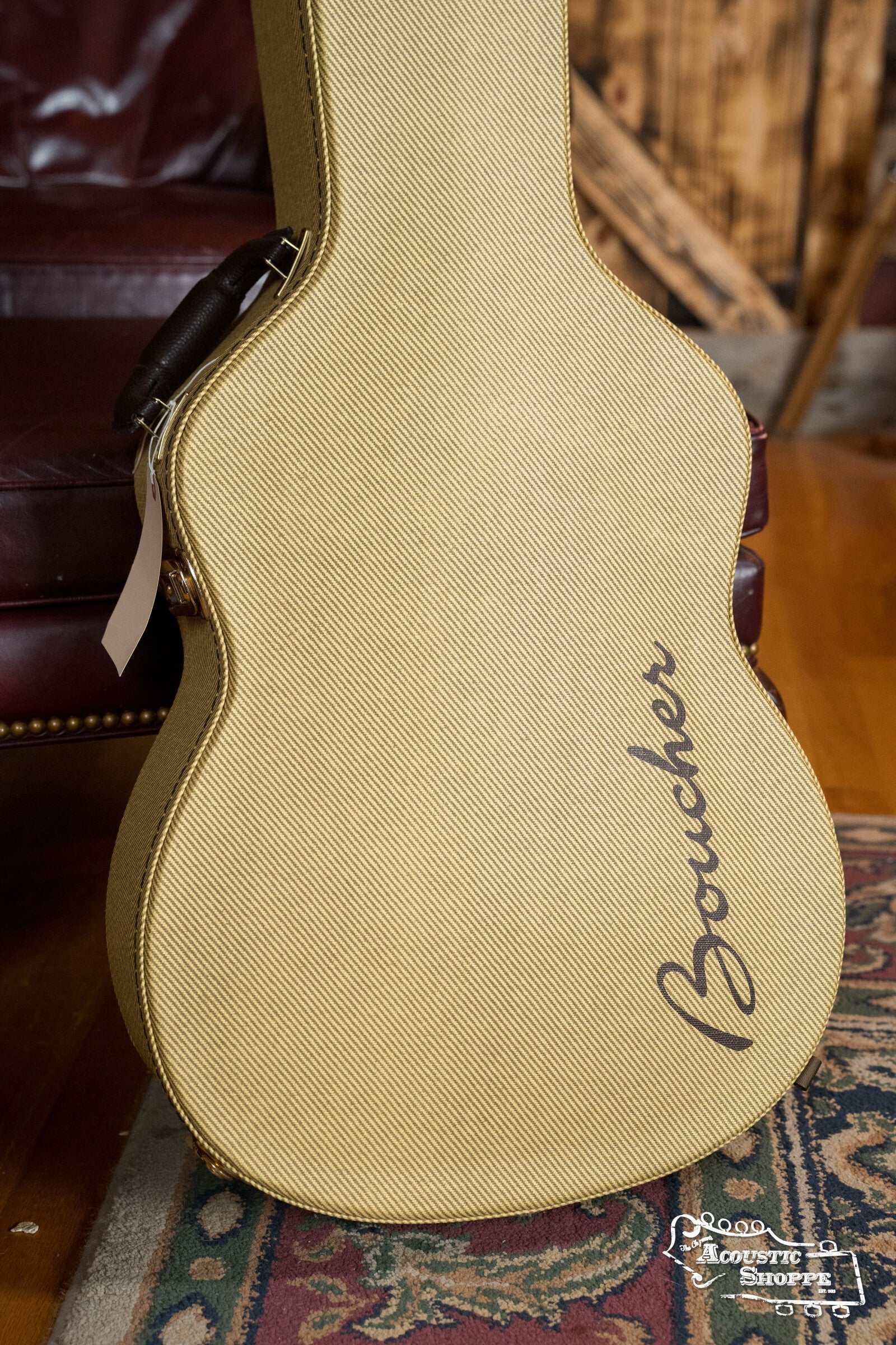 Boucher BG-41-G Bluegrass Goose Series Gold Torrefied Adirondack/Mahogany OM Acoustic Guitar #1015