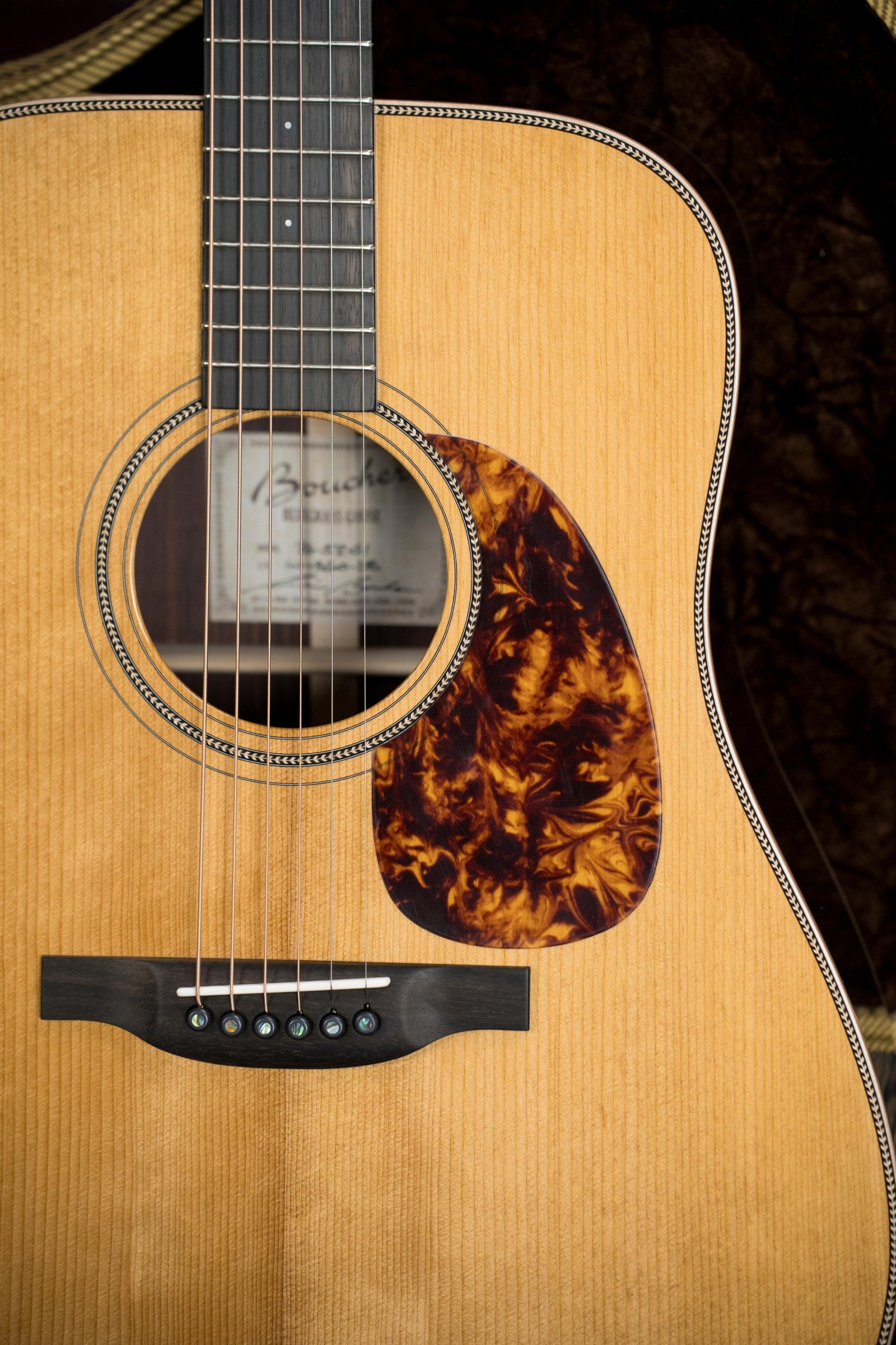 Boucher BG-52-GI Bluegrass Goose Series Torrefied Adirondack Red Spruce/East Indian Rosewood Dreadnought Guitar w/K&K Pickup #1360