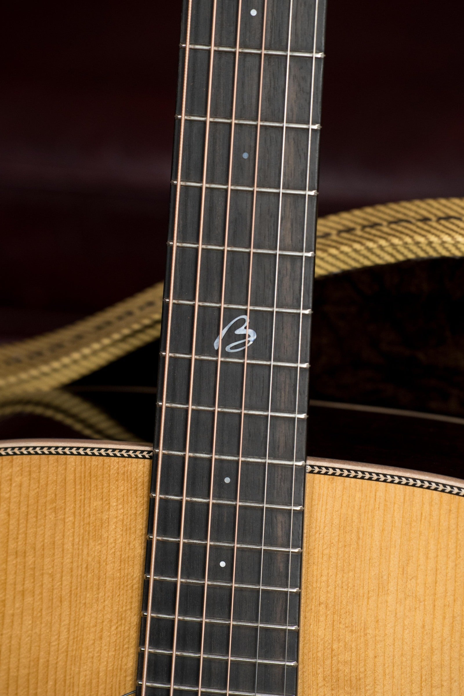 Boucher BG-52-GI Bluegrass Goose Series Torrefied Adirondack Red Spruce/East Indian Rosewood Dreadnought Guitar w/K&K Pickup #1360