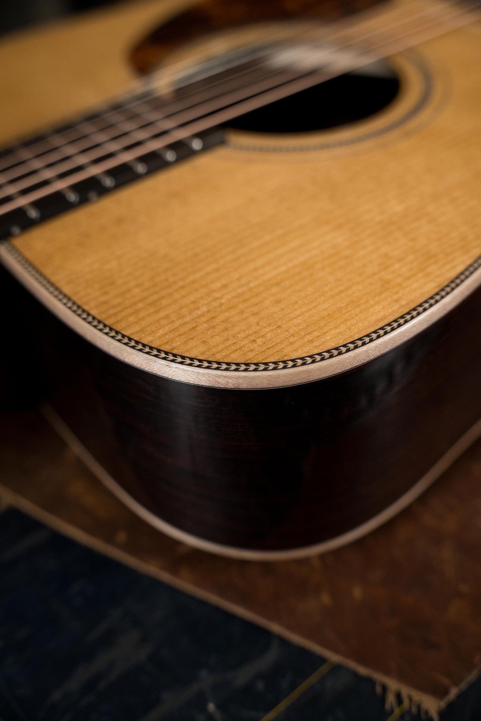Boucher BG-52-GI Bluegrass Goose Series Torrefied Adirondack Red Spruce/East Indian Rosewood Dreadnought Guitar w/K&K Pickup #1360