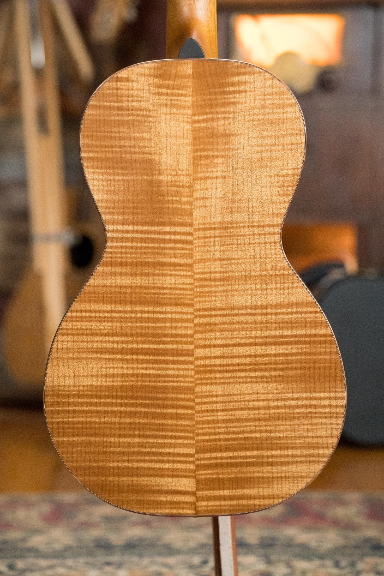 Boucher GR-HG-64T-M Grande Reserve Master Series ALL Torrefied Adirondack/Flamed Maple Parlor Acoustic Guitar #1006