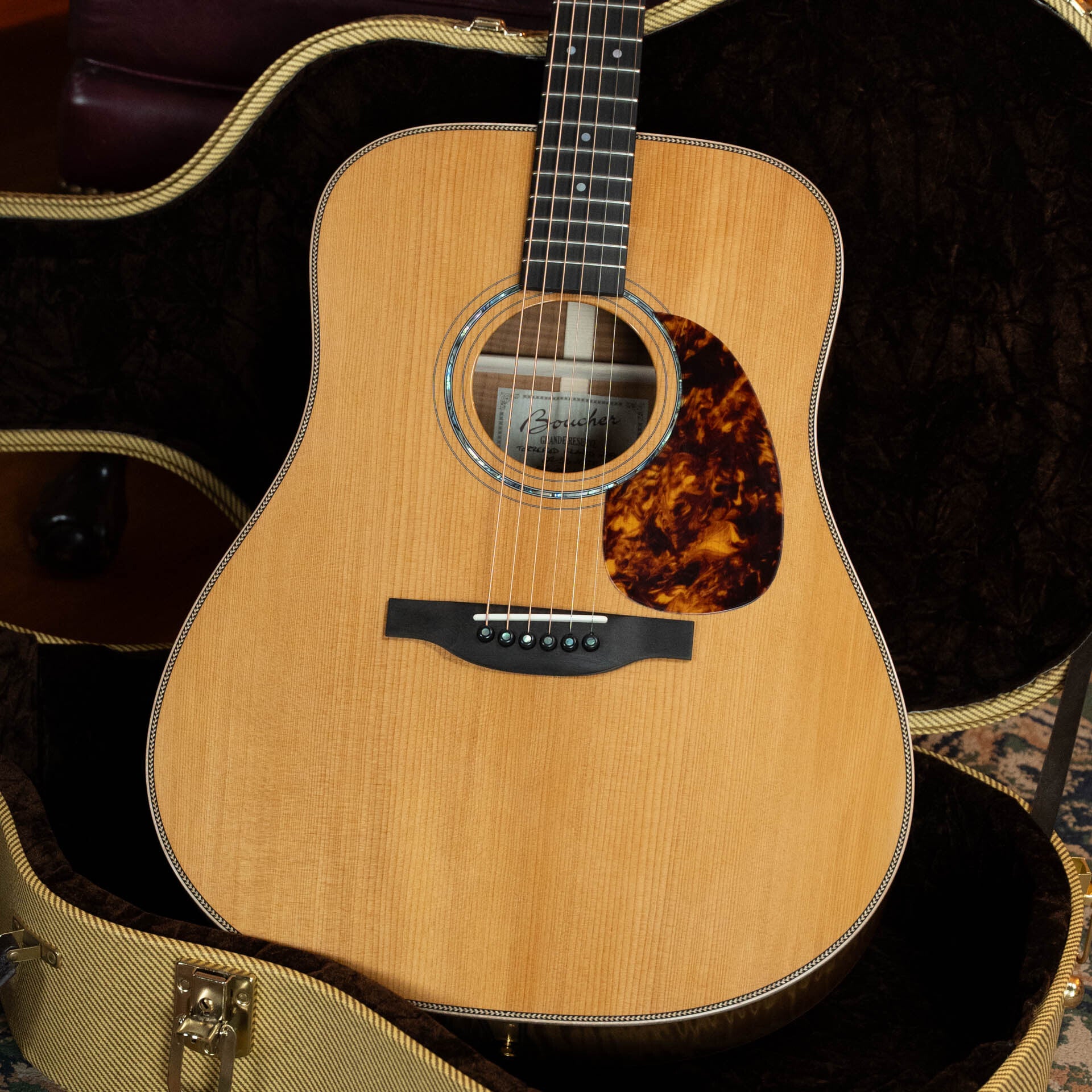 Boucher GR-SG-162T Grande Reserve Torrefied Red Spruce/Flamed Maple Dreadnought Acoustic Guitar #1037