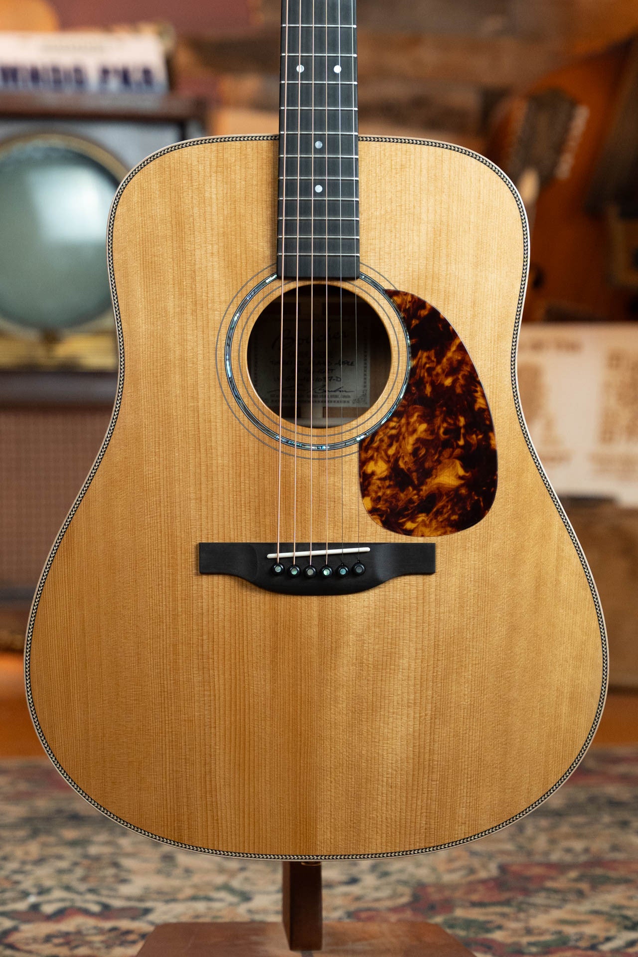 Boucher GR-SG-162T Grande Reserve Torrefied Red Spruce/Flamed Maple Dreadnought Acoustic Guitar #1037