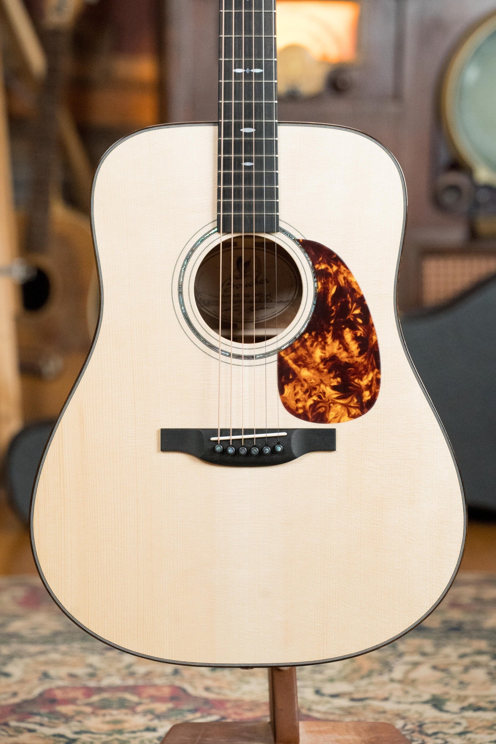 Boucher Limited Edition 20th Anniversary Model Master Grade Adirondack/Quilted Sapele Dreadnought Acoustic Guitar #1002