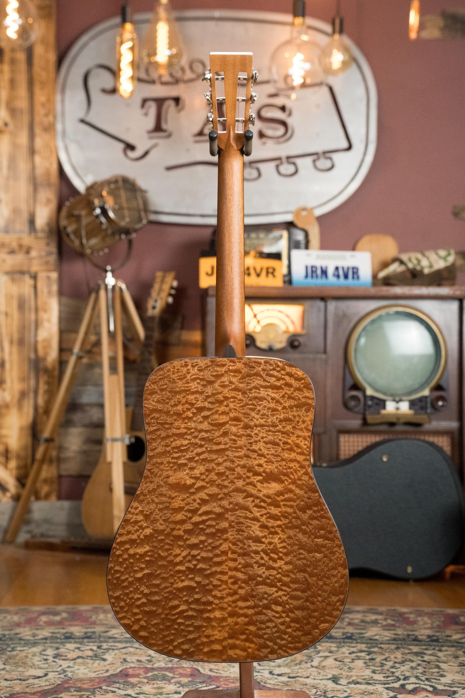 Boucher Limited Edition 20th Anniversary Model Master Grade Adirondack/Quilted Sapele Dreadnought Acoustic Guitar #1002