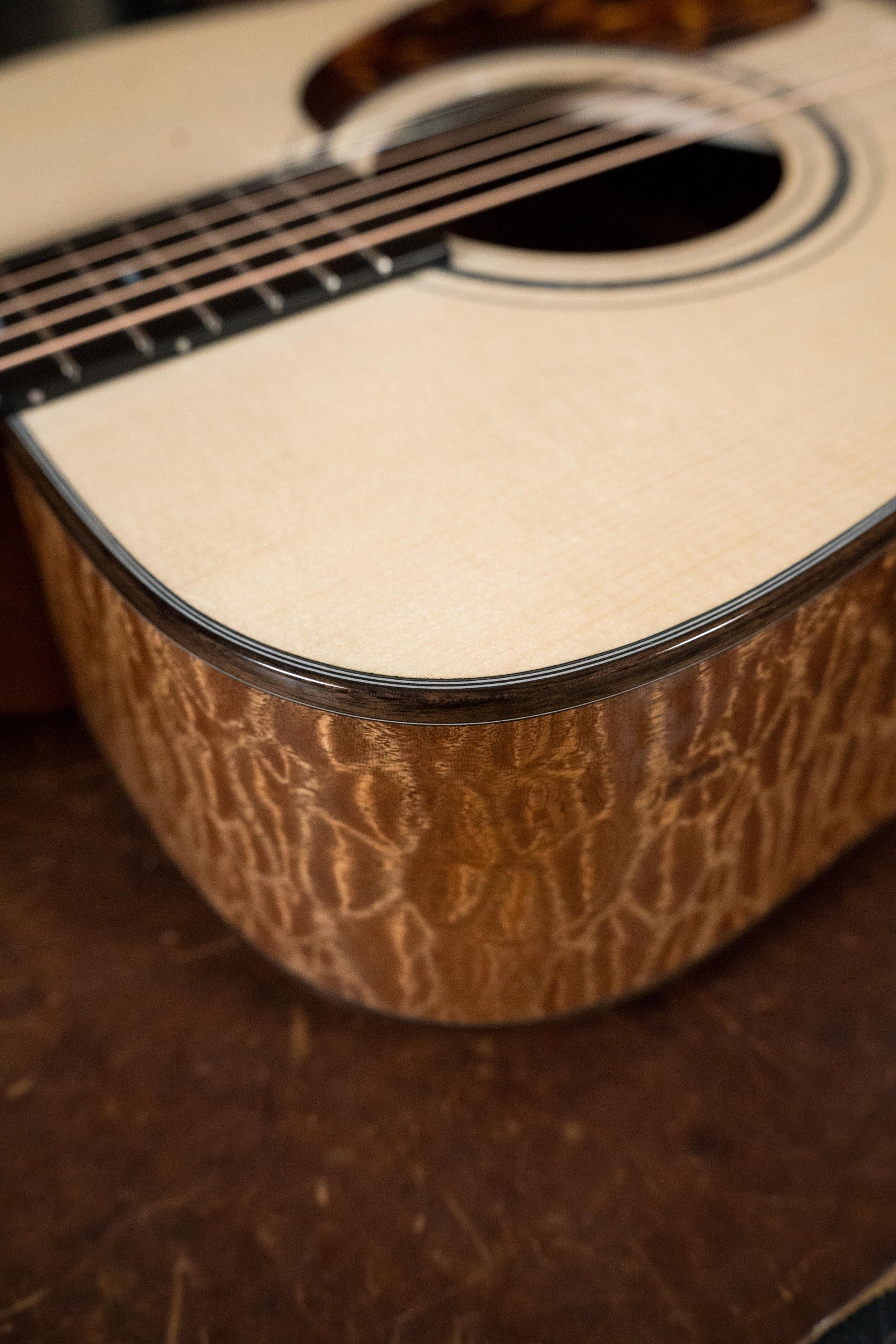 Boucher Limited Edition 20th Anniversary Model Master Grade Adirondack/Quilted Sapele Dreadnought Acoustic Guitar #1002