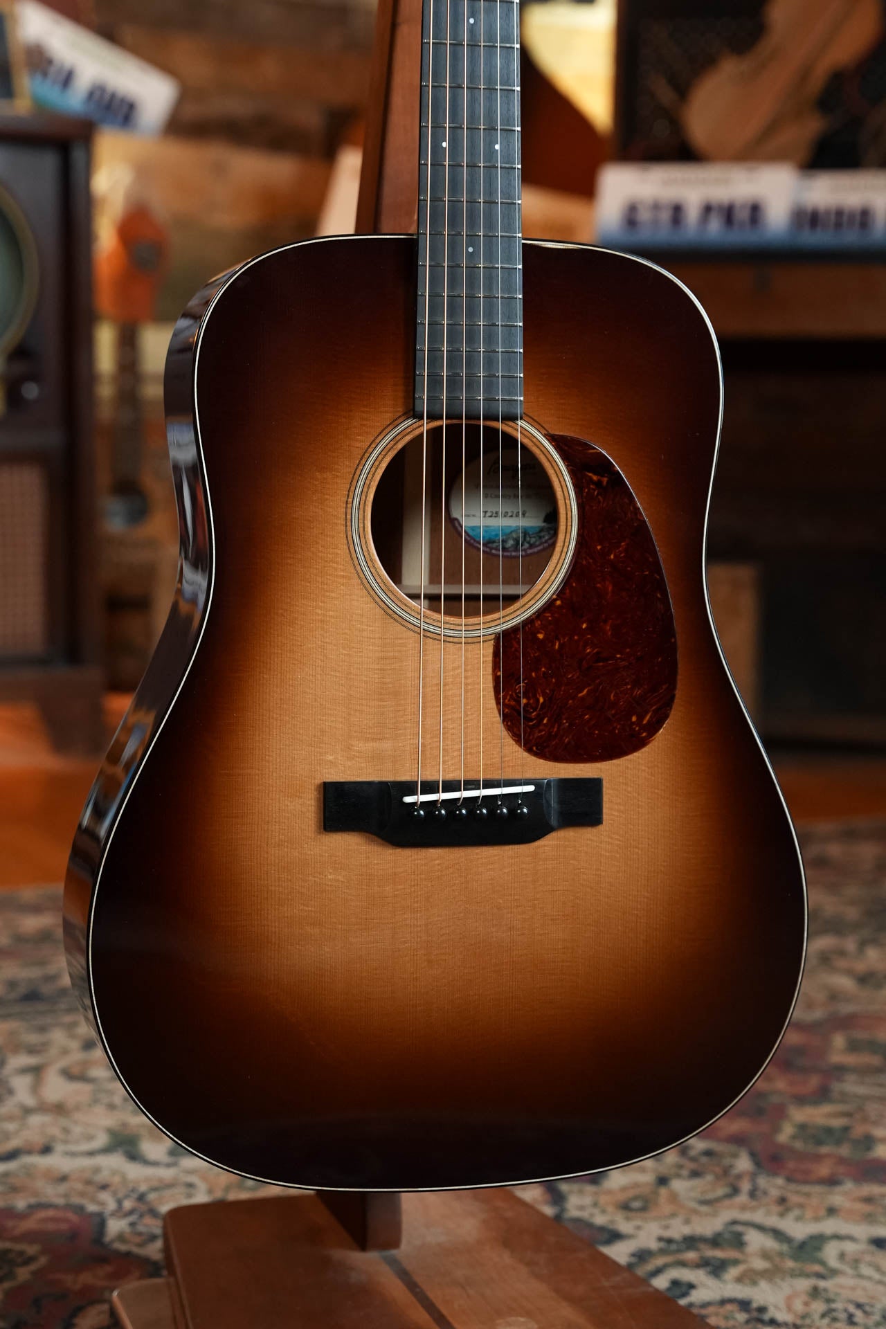 Bourgeois Country Boy Sitka/Mahogany Sunburst Touchstone Acoustic Guitar #0209