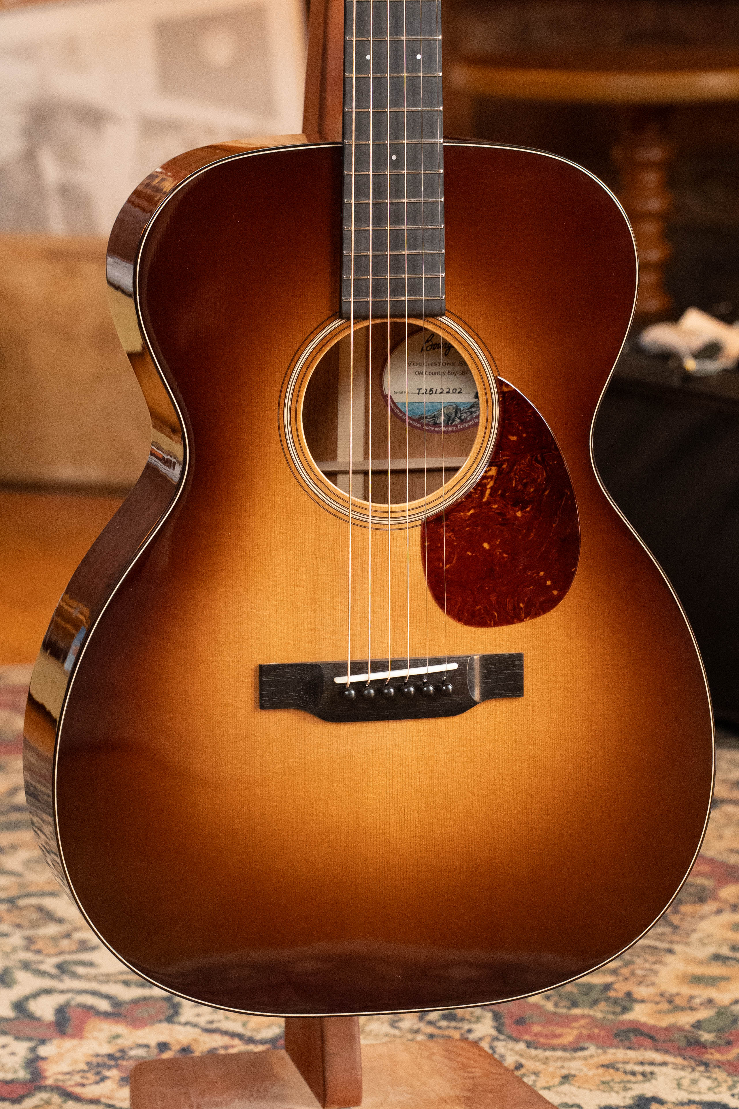 Bourgeois Country Boy Touchstone Series Sitka/Mahogany Orchestra Model Acoustic Guitar #2202