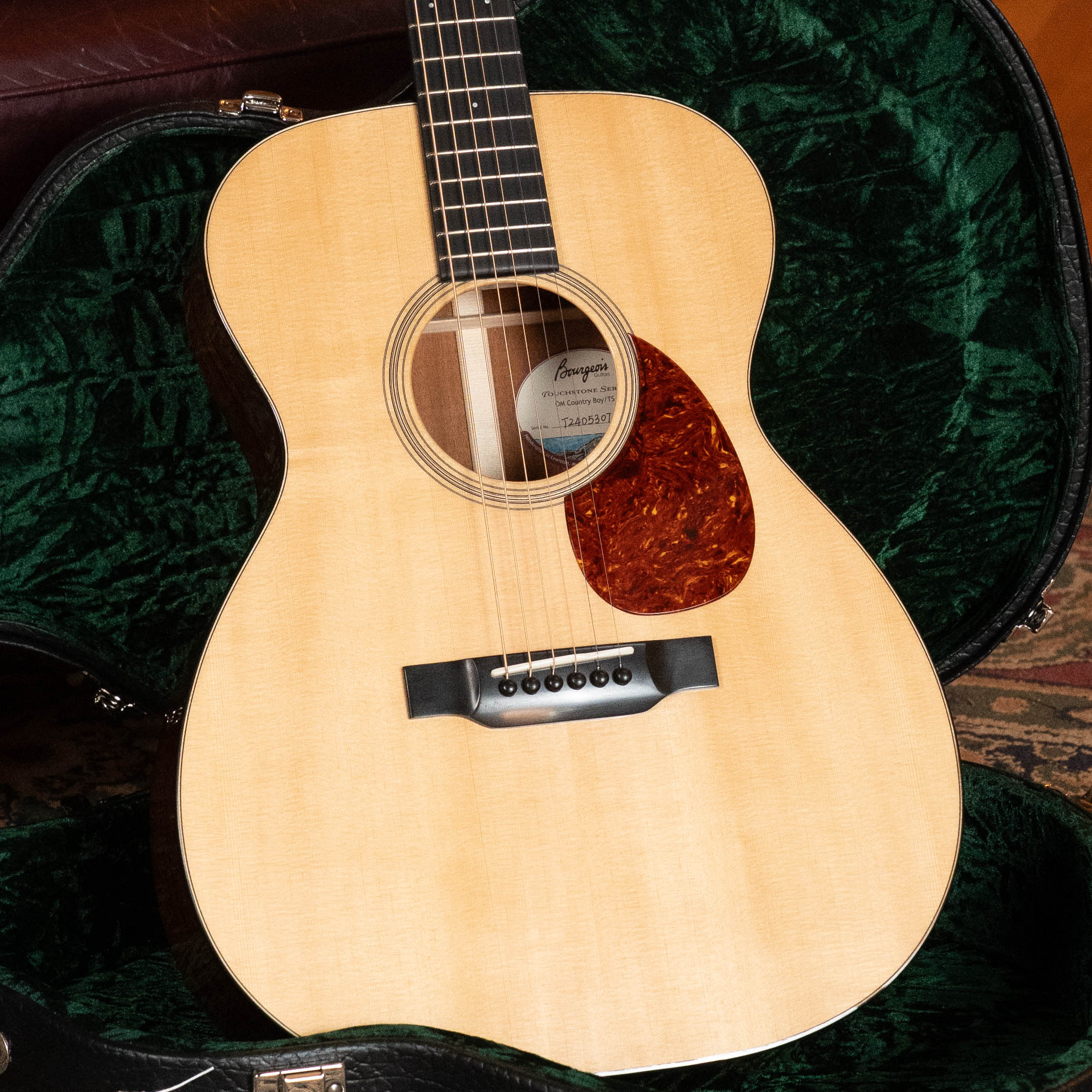 Bourgeois Country Boy Touchstone Series Sitka/Mahogany Orchestra Model Acoustic Guitar #5307