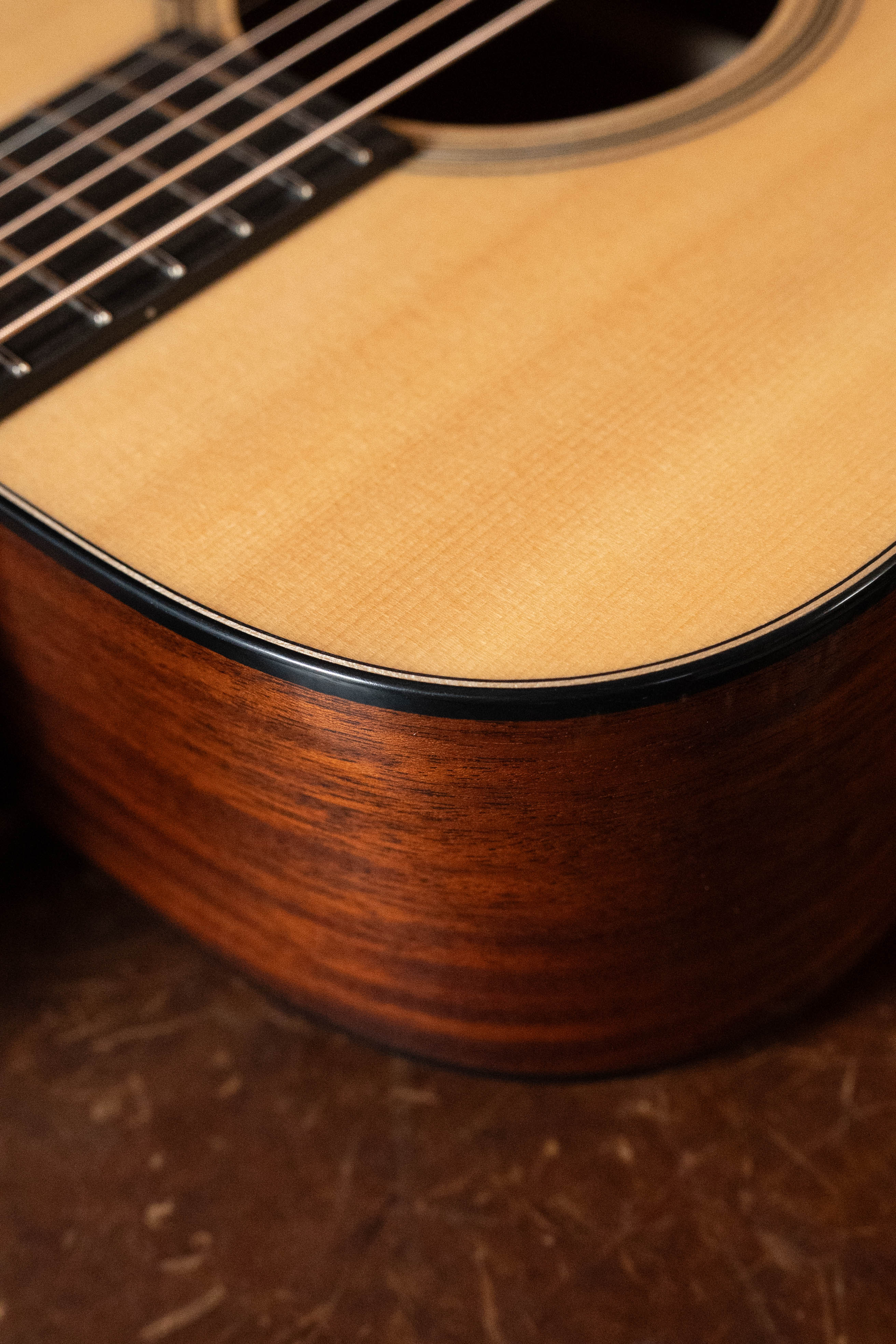 Bourgeois Country Boy Touchstone Series Torrefied Sitka/Mahogany Dreadnought Acoustic Guitar #1201