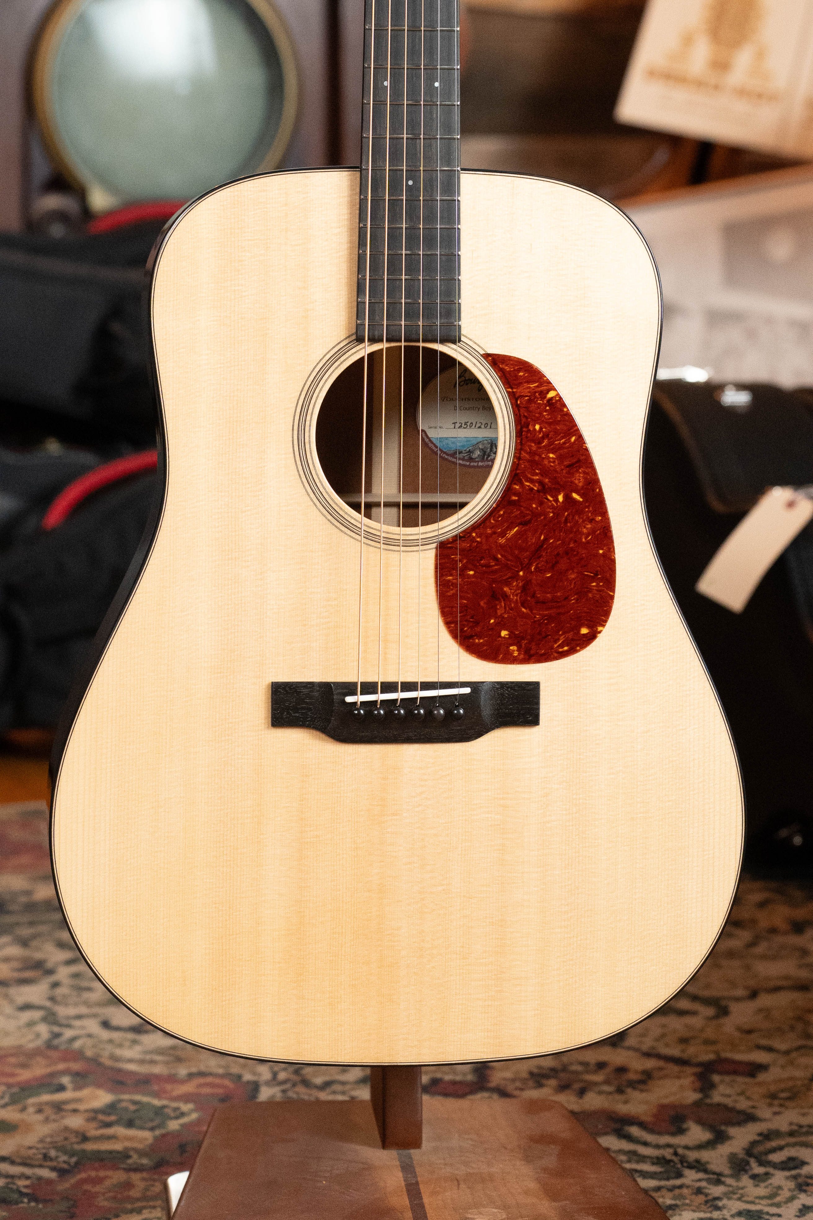 Bourgeois Country Boy Touchstone Series Torrefied Sitka/Mahogany Dreadnought Acoustic Guitar #1201