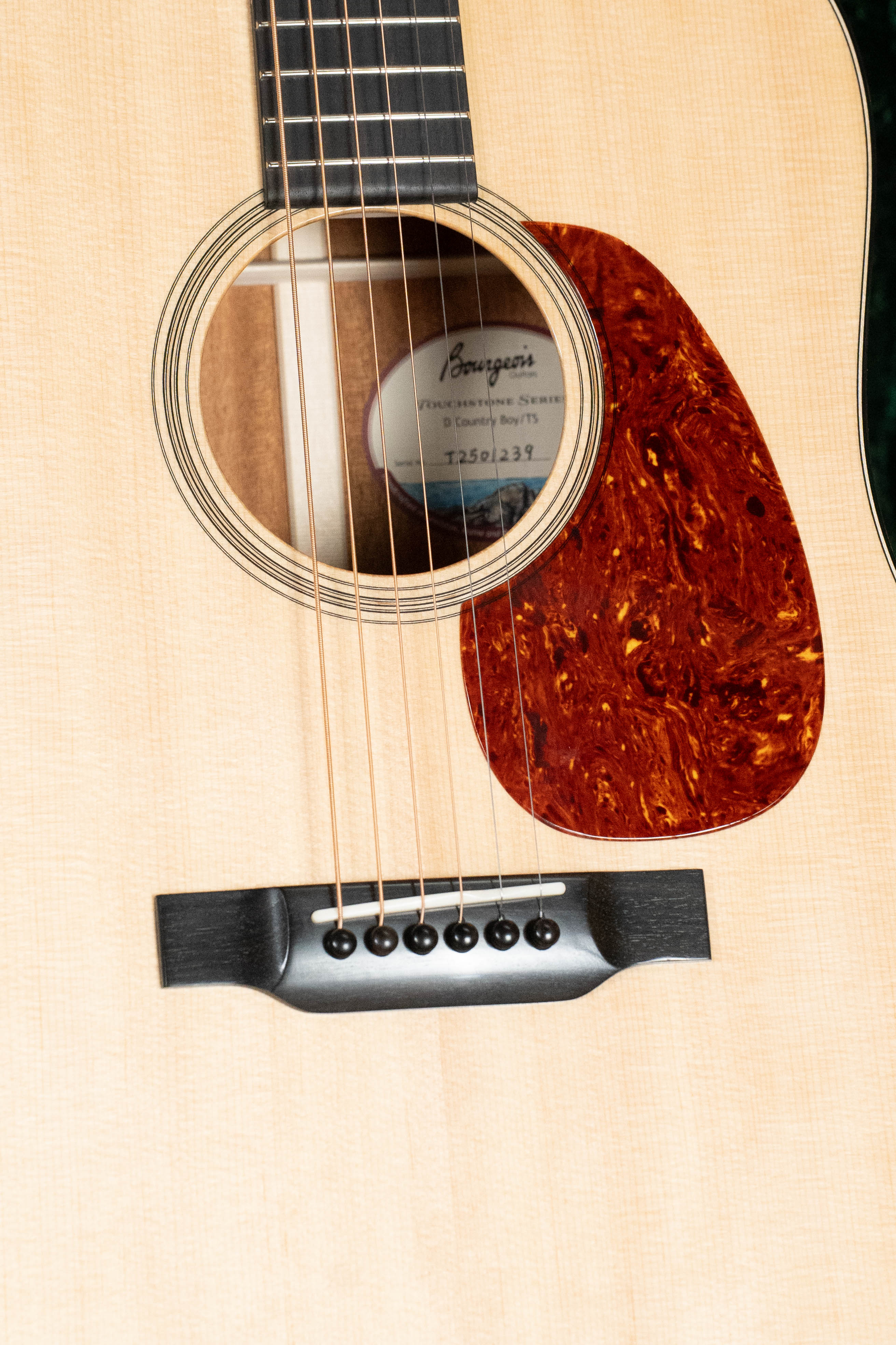 Bourgeois Country Boy Touchstone Series Torrefied Sitka/Mahogany Dreadnought Acoustic Guitar #1239