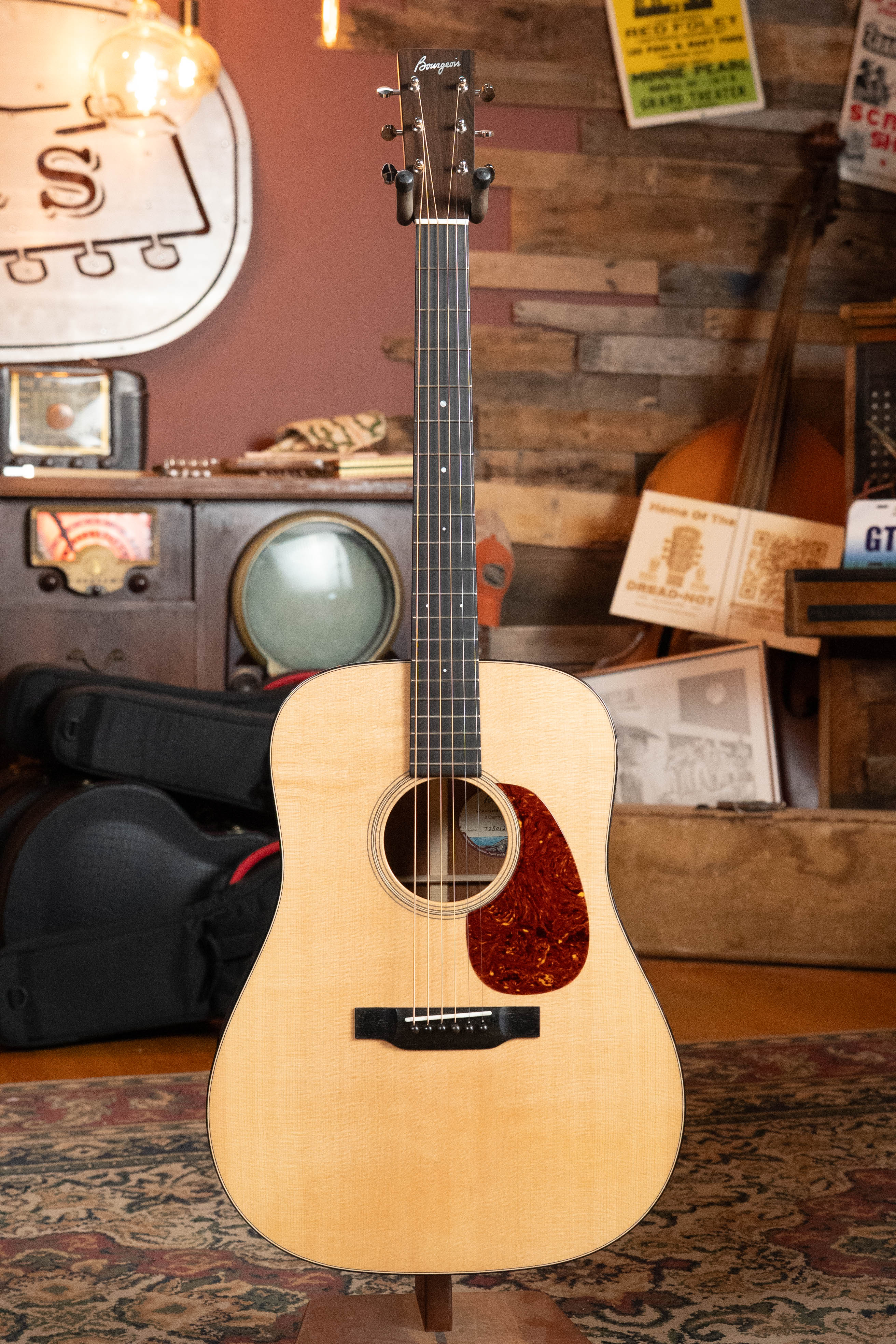Bourgeois Country Boy Touchstone Series Torrefied Sitka/Mahogany Dreadnought Acoustic Guitar #1242