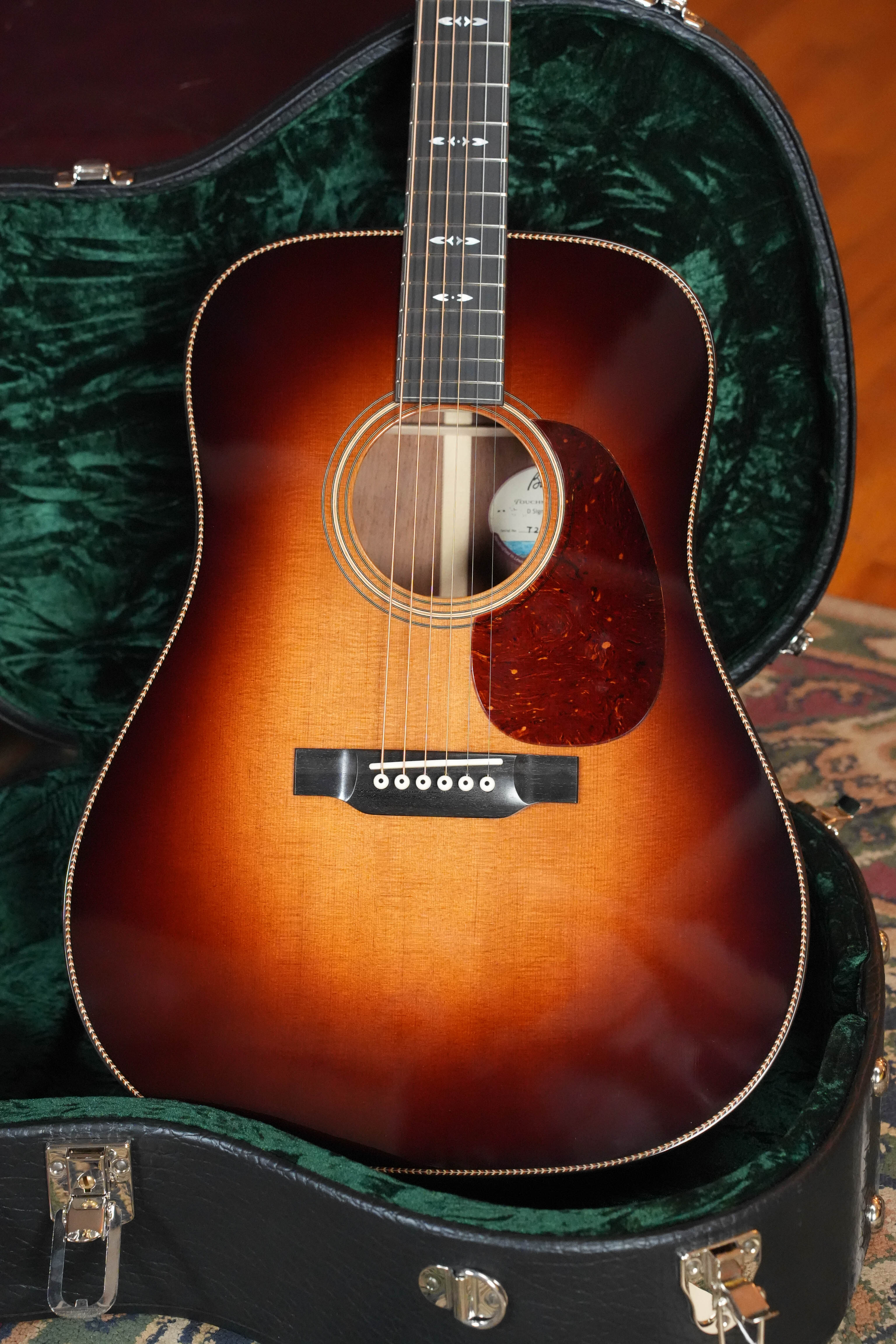 Bourgeois DSIG-SB/TS Touchstone Series Sitka/Mahogany Sunburst Dreadnought Acoustic Guitar #2233