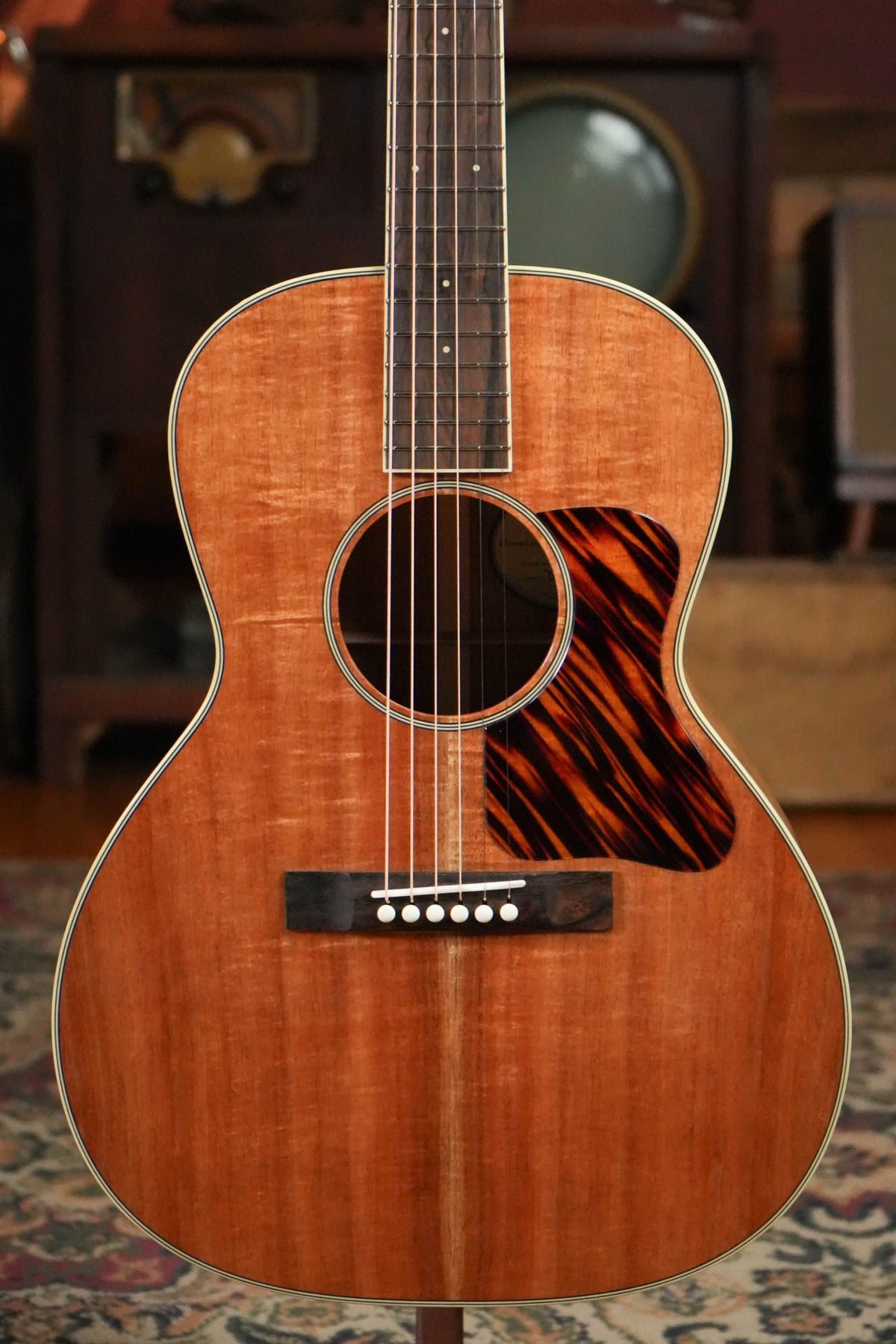 Bourgeois Downeast Hawaiian Bourgeois Blues Series All Koa LDB Acoustic Guitar #6221