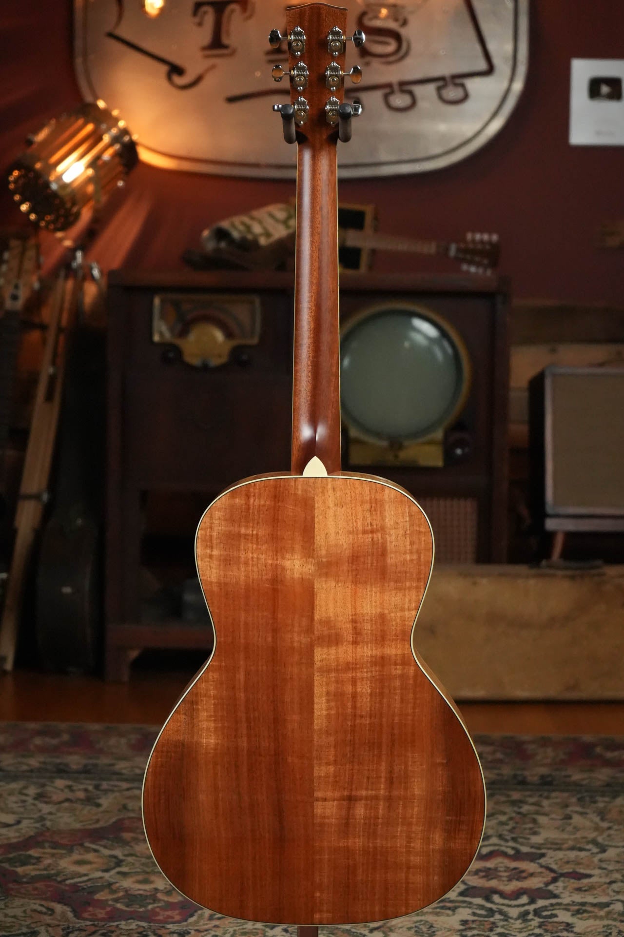 Bourgeois Downeast Hawaiian Bourgeois Blues Series All Koa LDB Acoustic Guitar #6221
