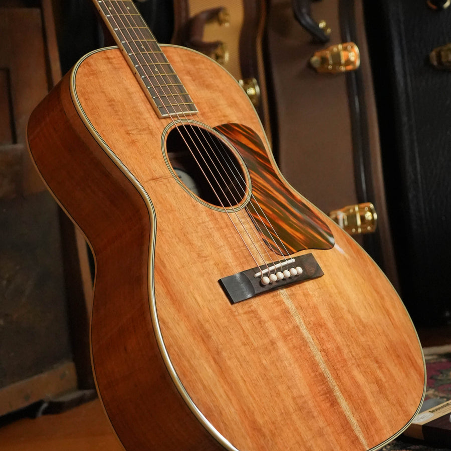 Bourgeois Downeast Hawaiian Bourgeois Blues Series All Koa LDB Acoustic Guitar #6221
