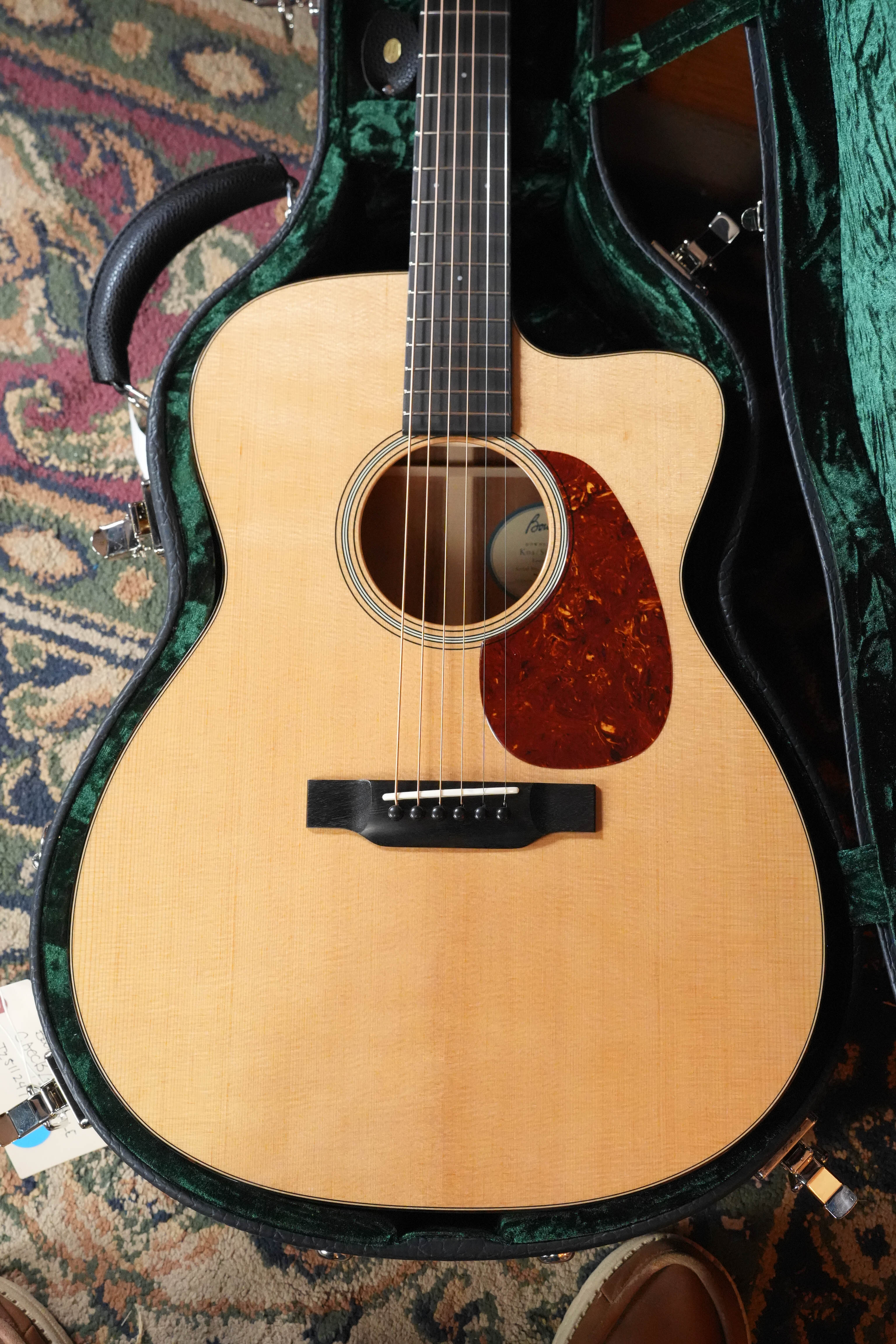 Bourgeois GACCB/DE-KOA-LE Sitka/Koa Grand Auditorium Acoustic Guitar #1247