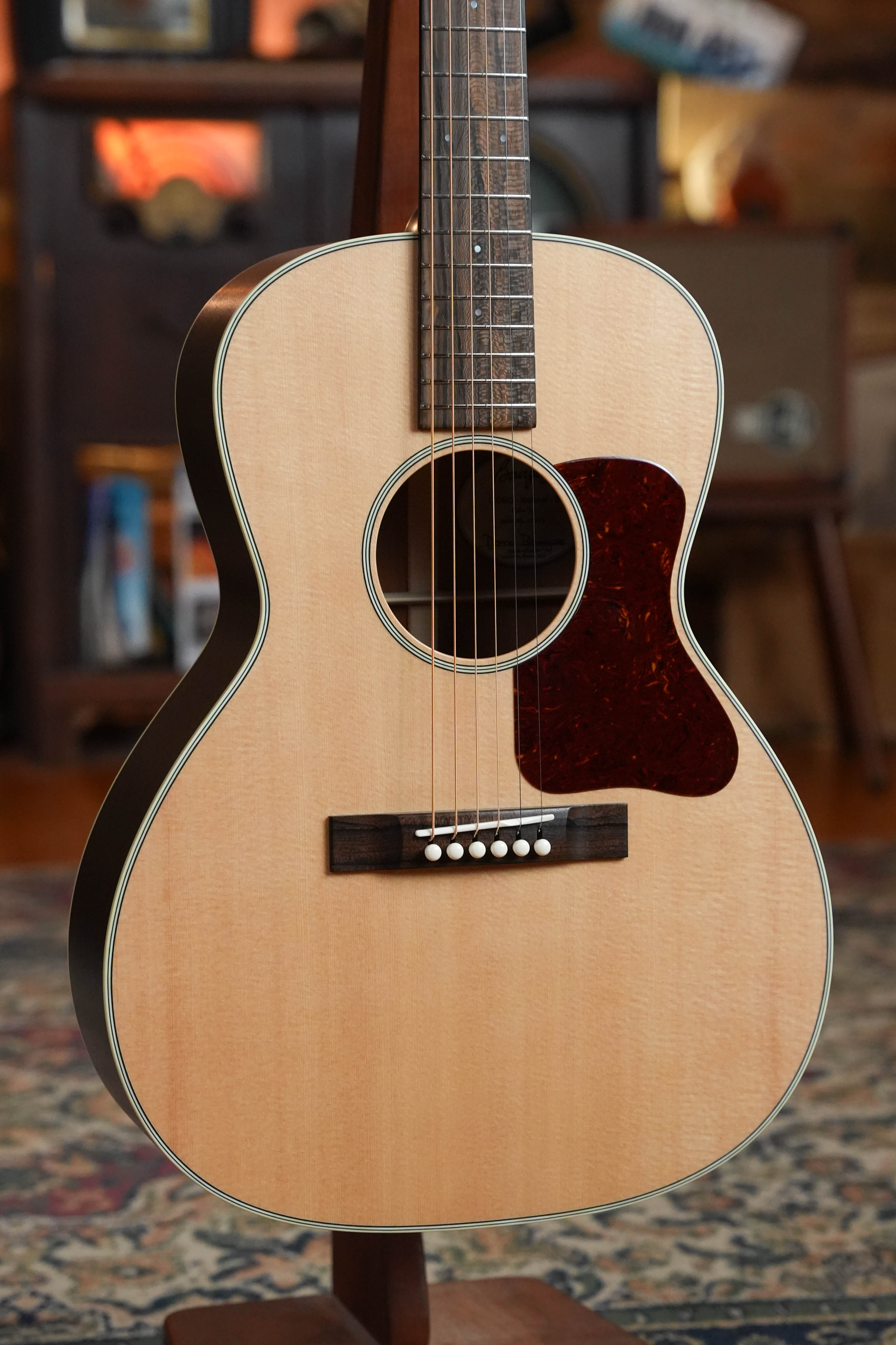 Bourgeois L-DBO The Natural Professional Series Satin Slope Shoulder Acoustic Guitar #1339