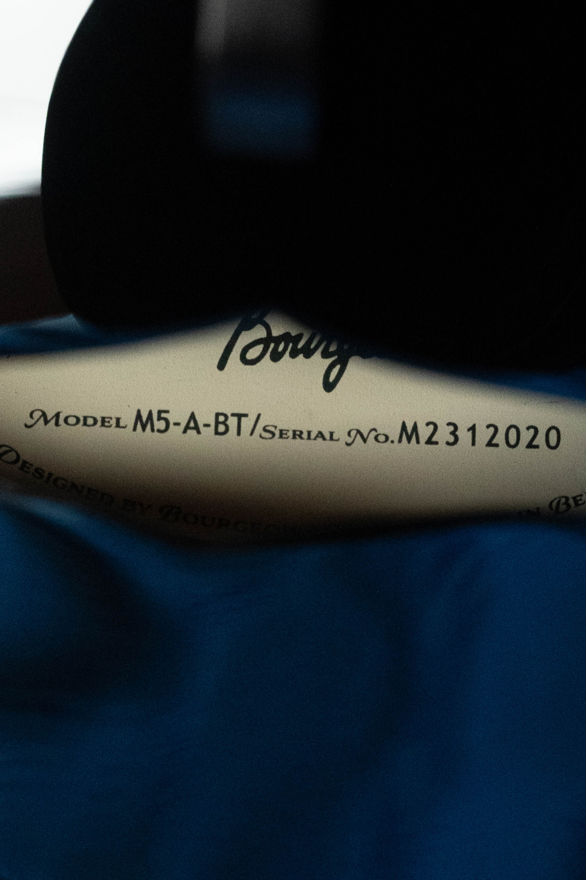 Bourgeois M5-A-BT Aged-Tone Black Top A-Style Mandolin #2020