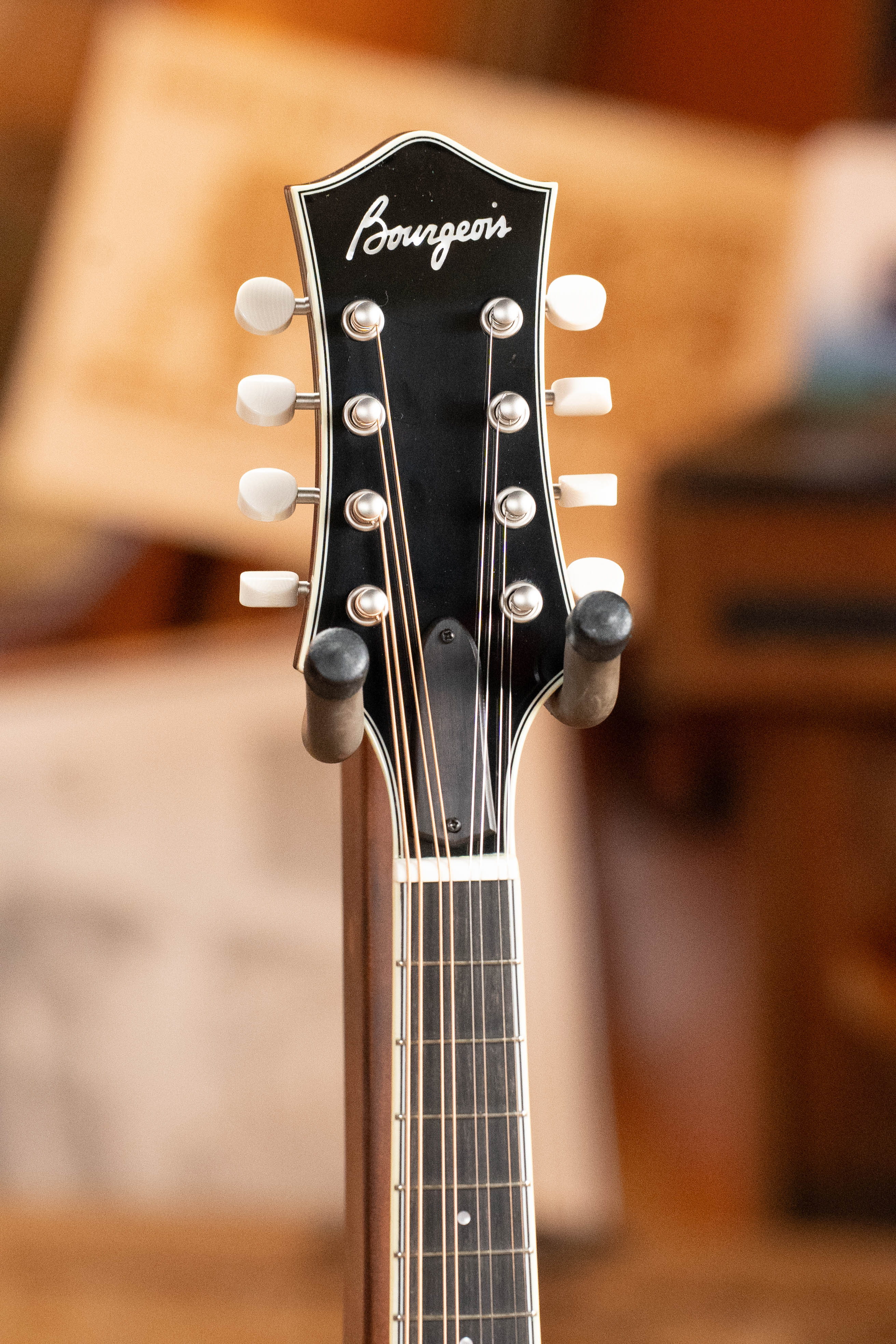 *TAS Exclusive* Bourgeois M5-A-CR Aged-Tone Adirondack/Maple Cordovan Red A-Style Mandolin #2120
