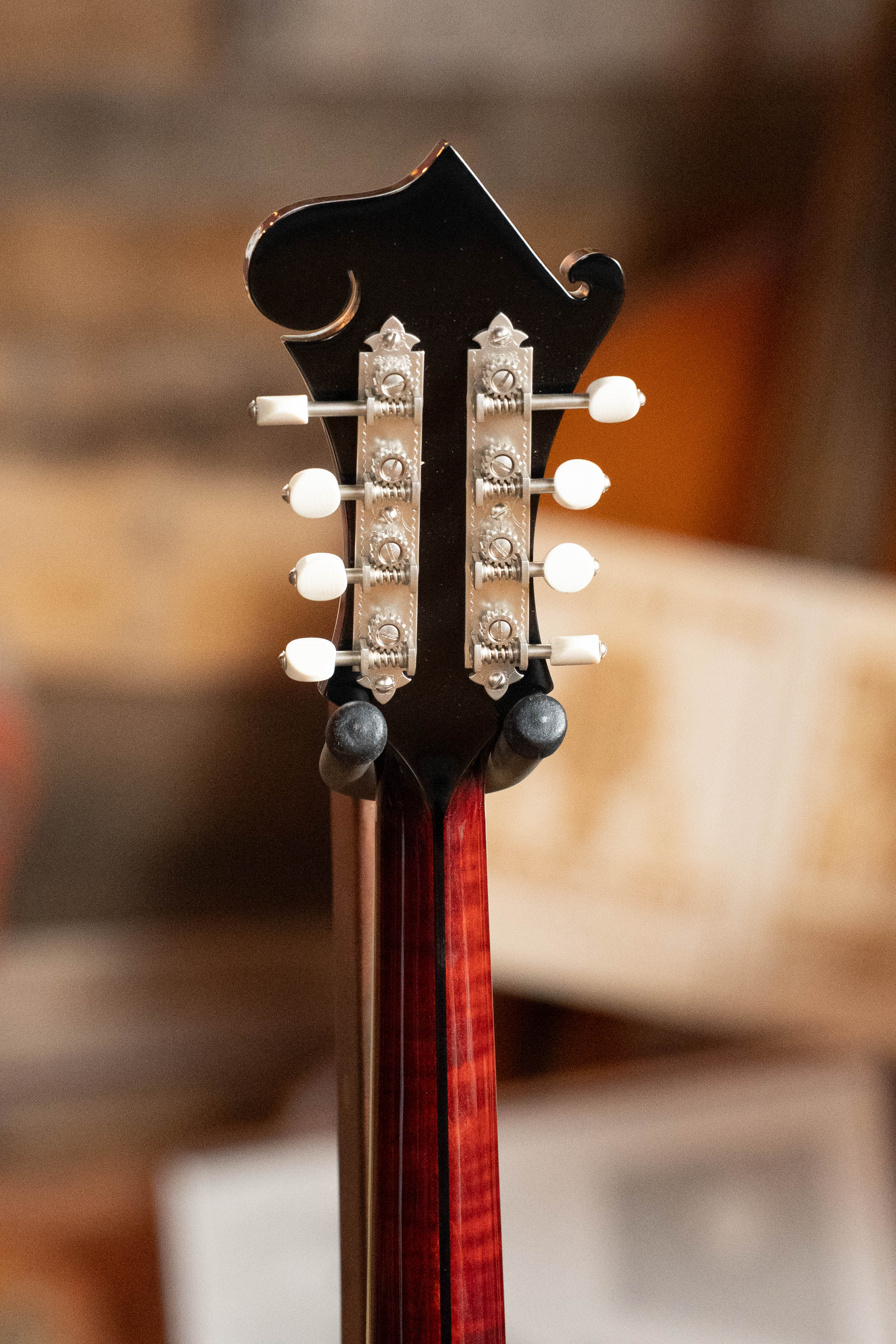 Bourgeois M5-F-BT Aged-Tone Adirondack/Maple Black Top F-Style Mandolin #6117