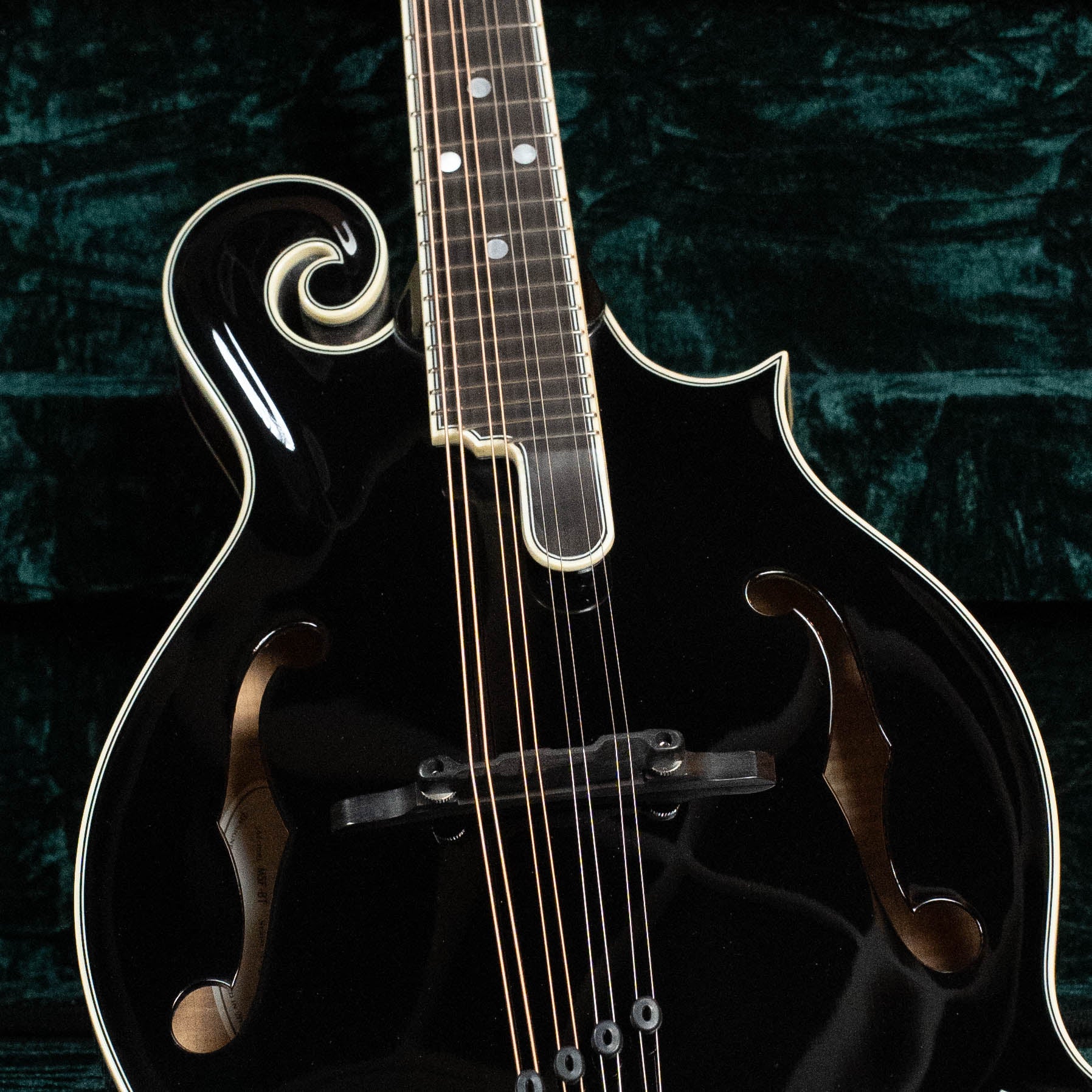 Bourgeois M5-F-BT Aged-Tone Adirondack/Maple Black Top F-Style Mandolin #8103