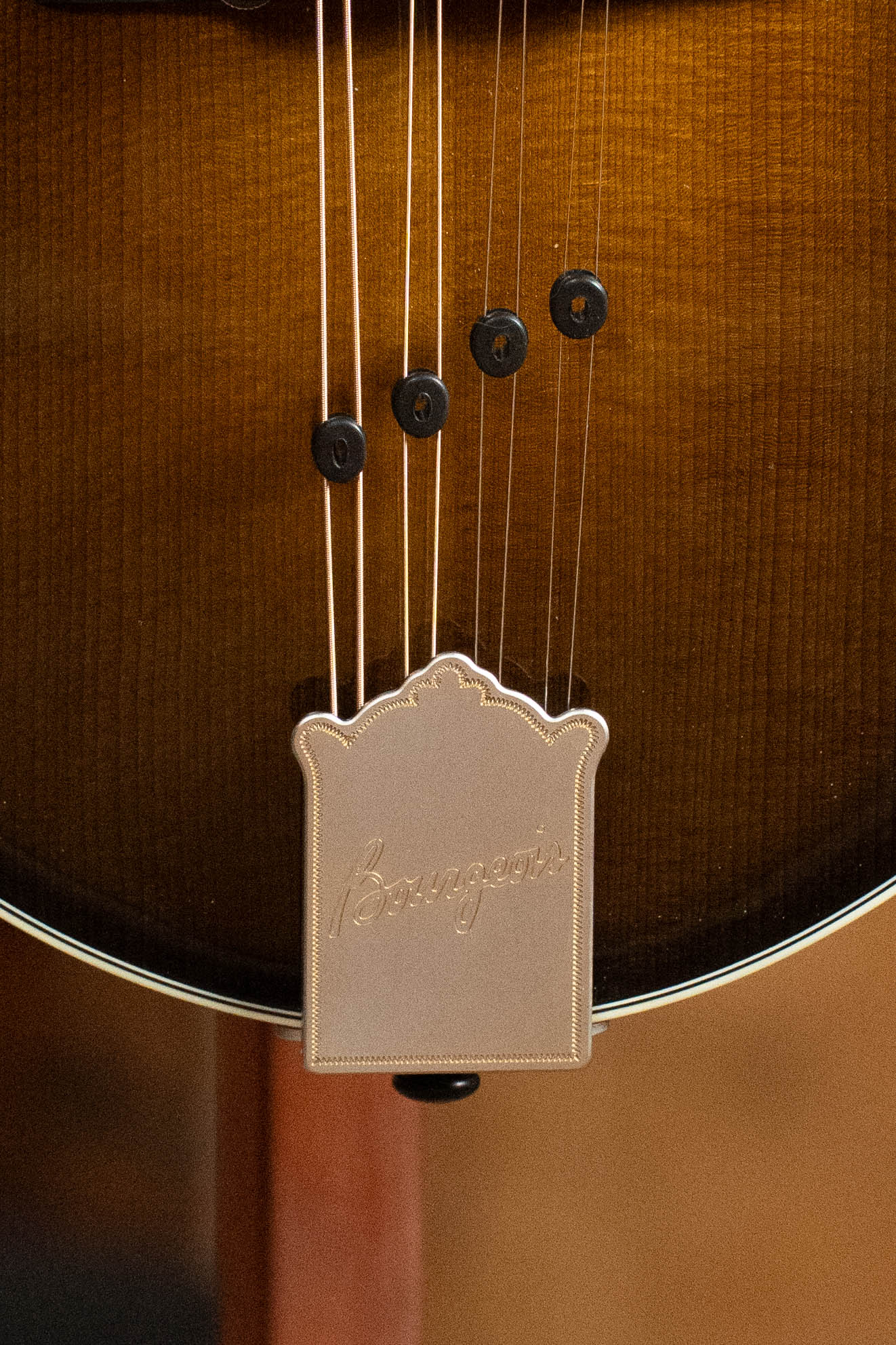 Bourgeois M5-F-SB Aged-Tone Adirondack/Maple Sunburst F-Style Mandolin #9110