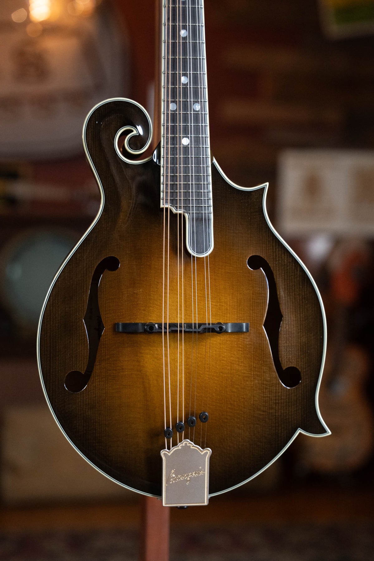 Bourgeois M5-F-SB Sunburst F-Style Mandolin #7118