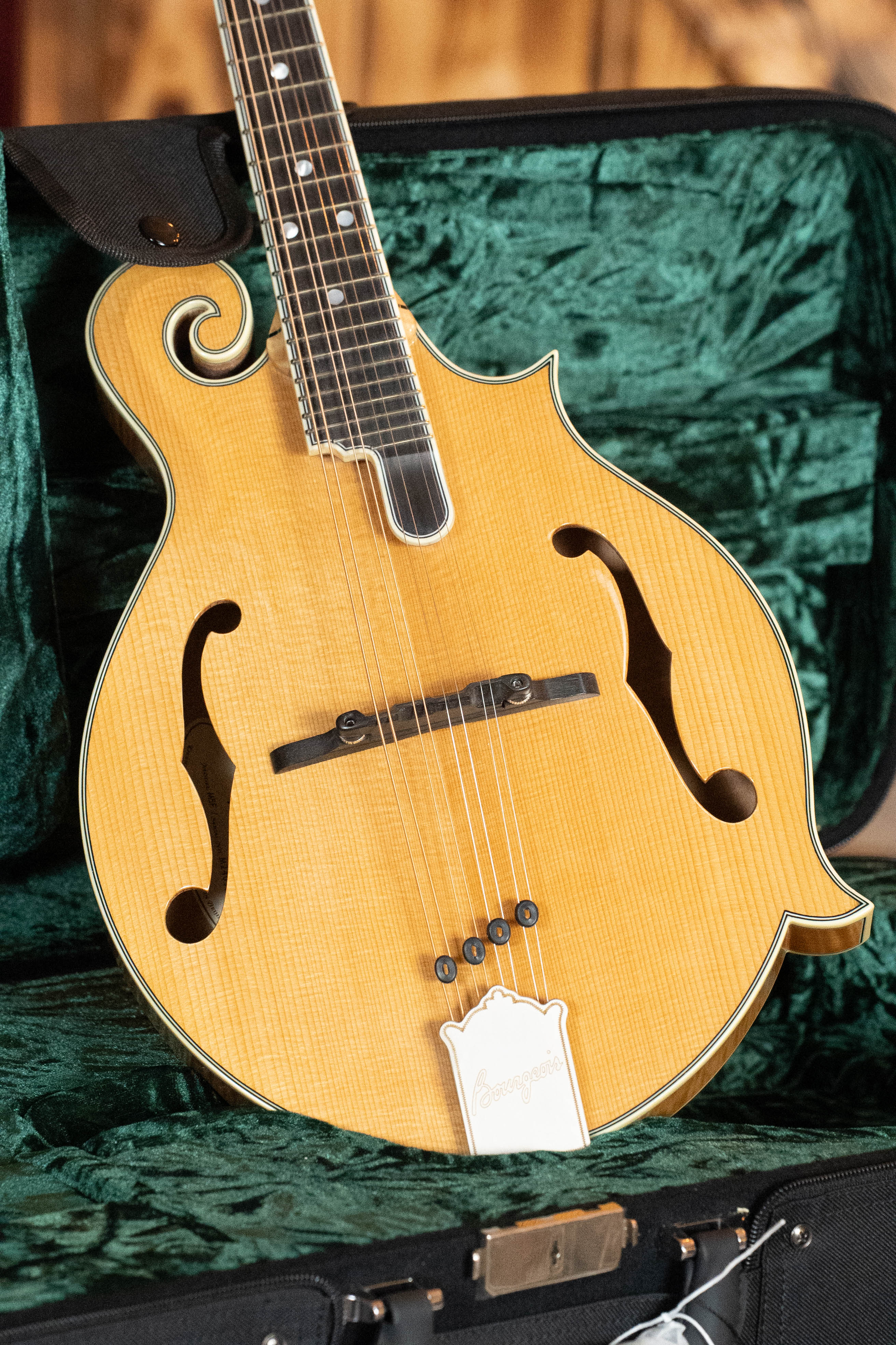 Bourgeois M5-F Aged-Tone Adirondack/Maple F-Style Mandolin #9017