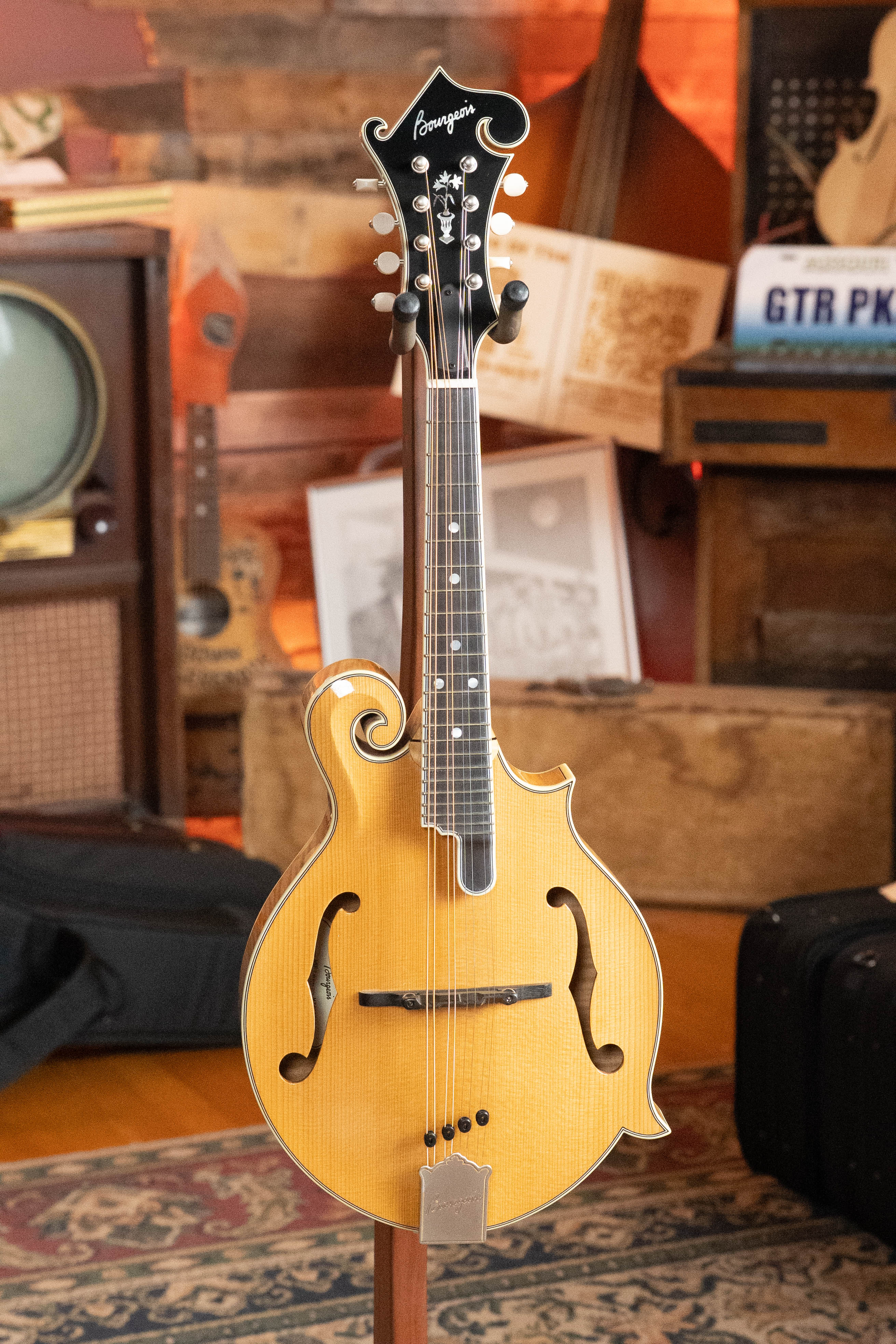 Bourgeois M5-F Aged-Tone Adirondack/Maple F-Style Mandolin #9017