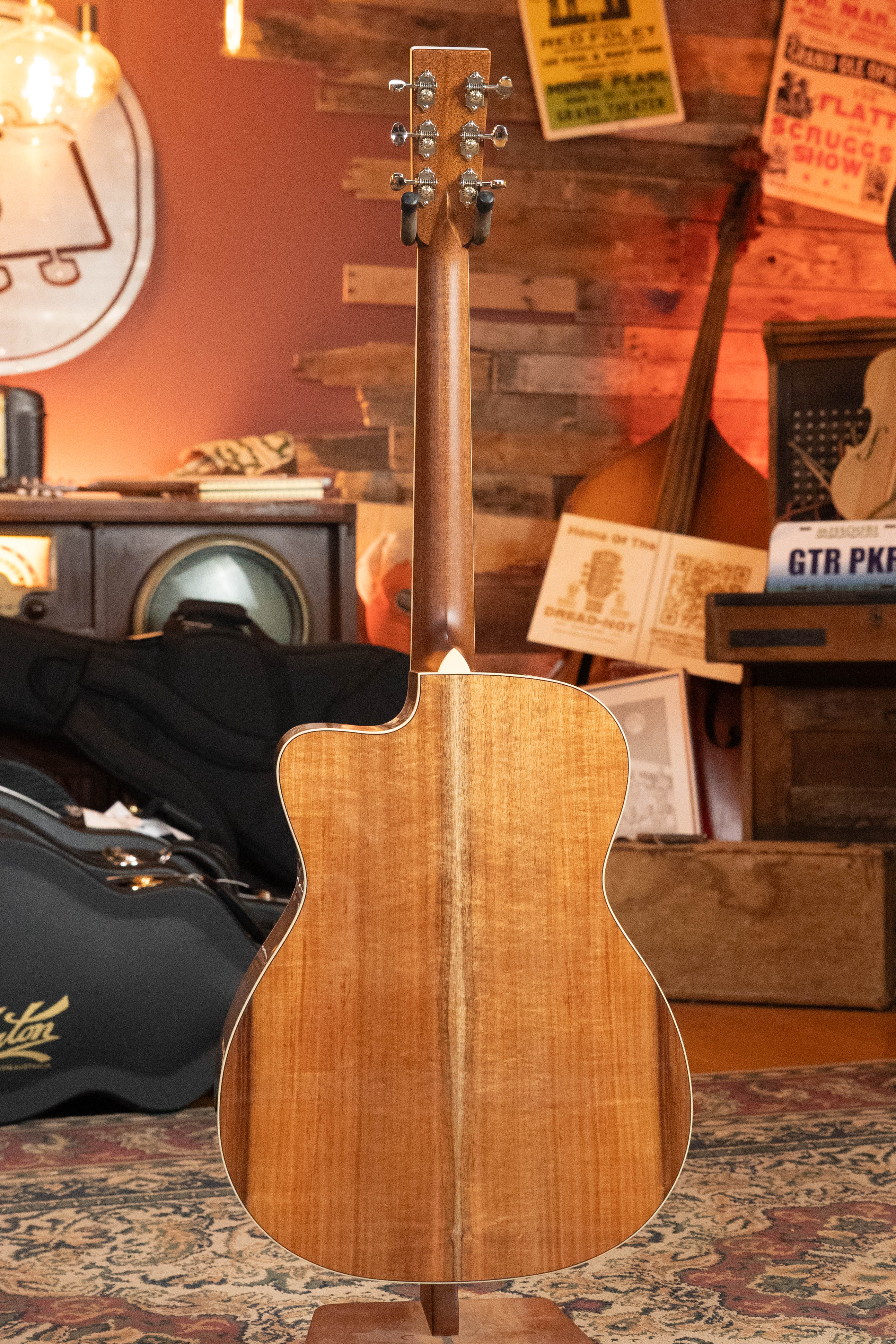 Bourgeois NAMM Launch Downeast Hawaiian Series All Koa Grand Auditorium Cutaway Acoustic Guitar #1276