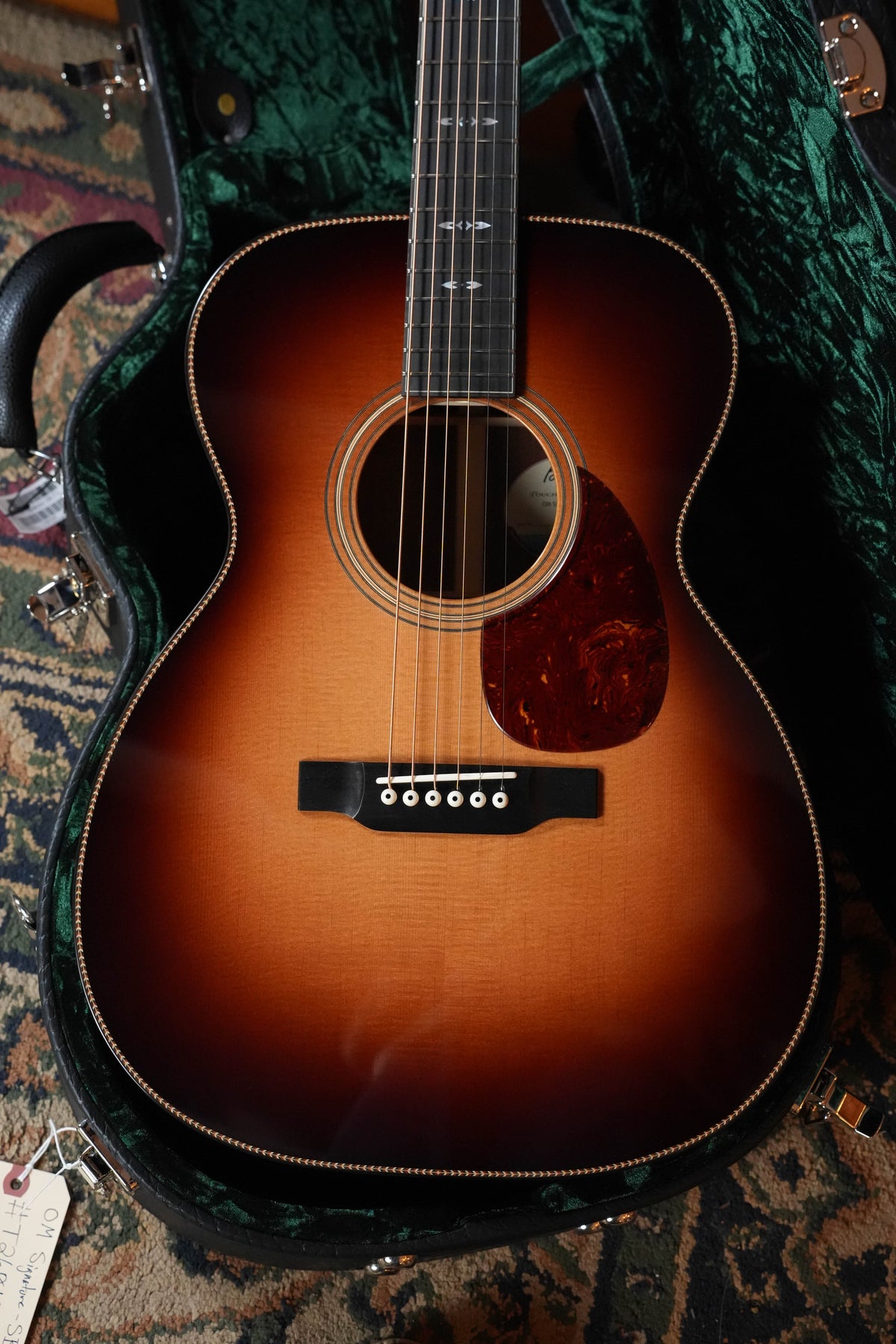 *Dread-Not Certified Used* Bourgeois Touchstone Signature OMSIG-SB/TS Orchestra Model Sunburst Acoustic Guitar #1299