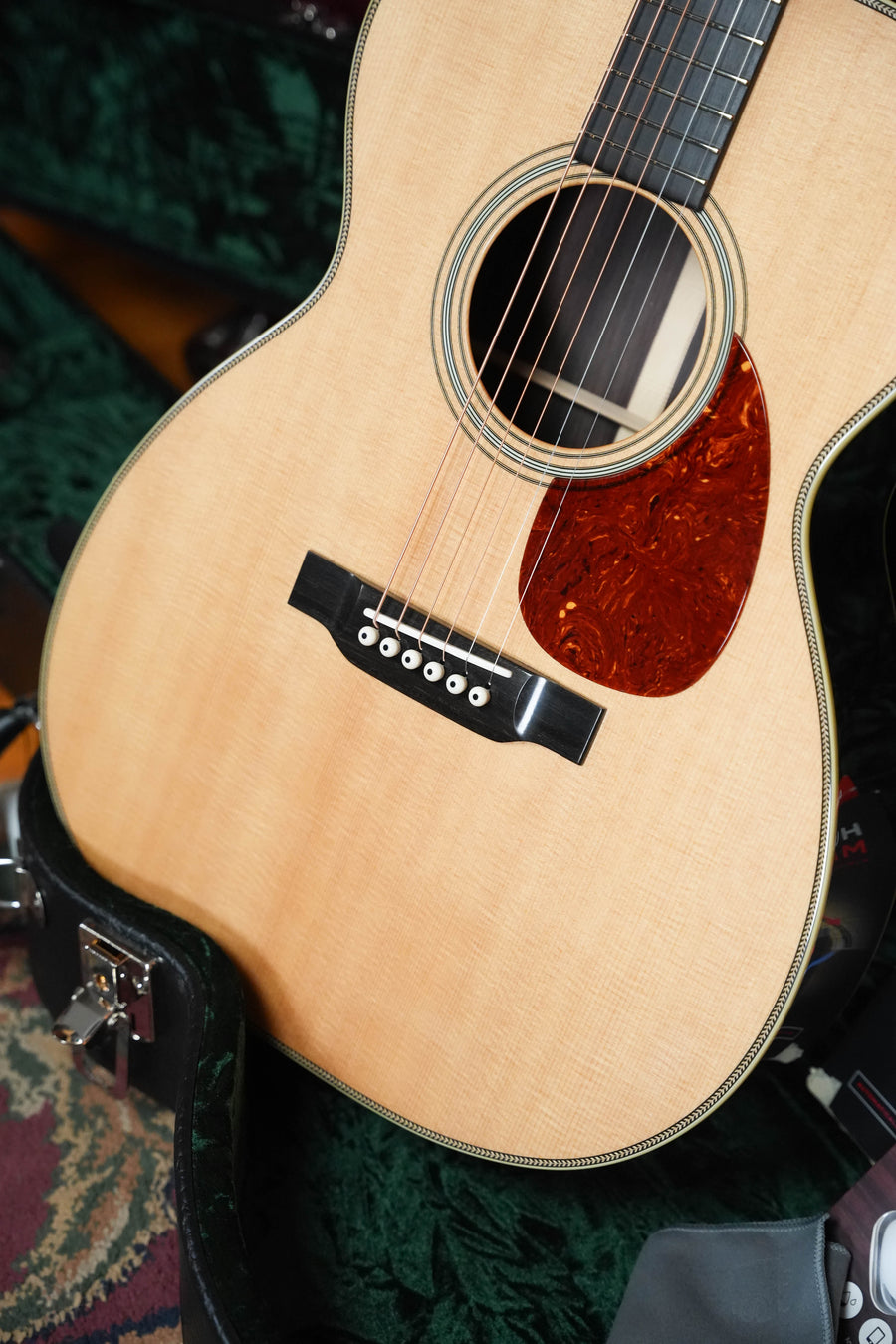 Bourgeois OM Vintage Touchstone Series Acoustic Guitar #8265