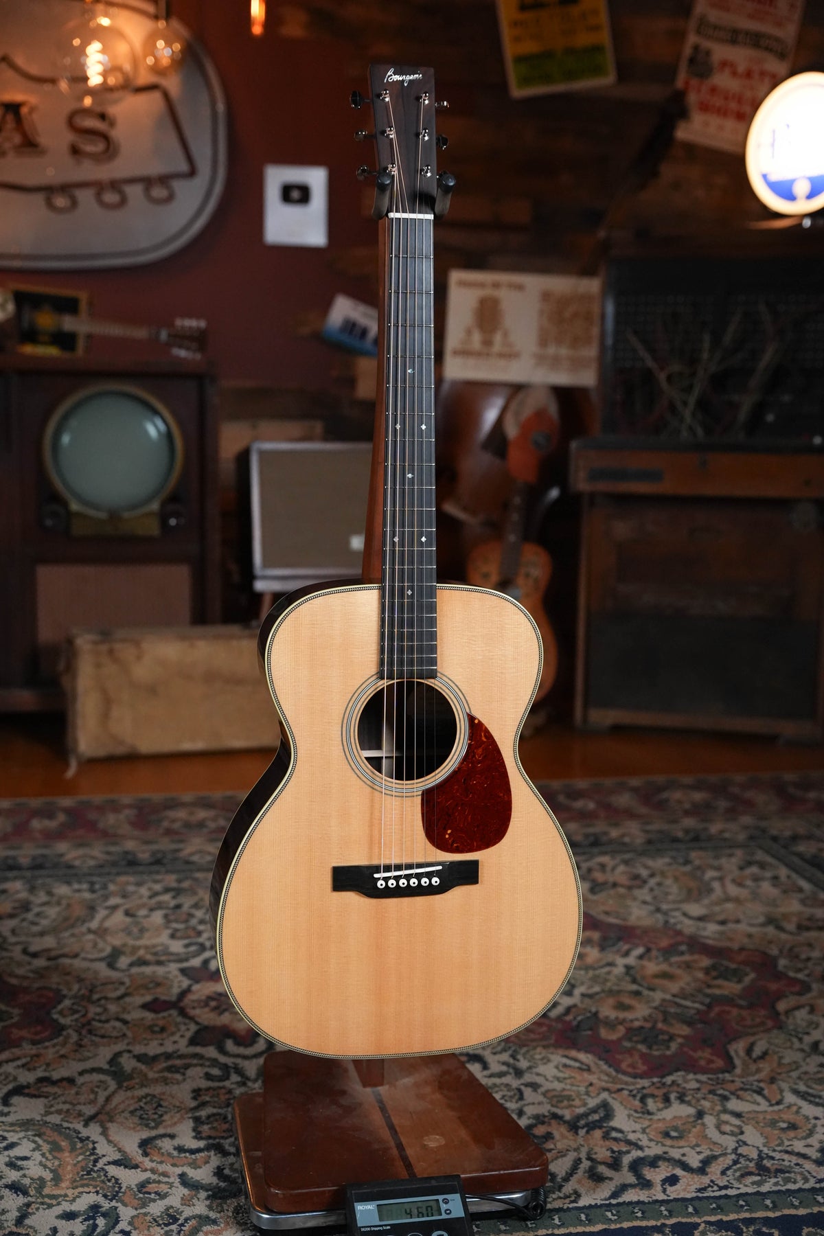 Bourgeois OM Vintage Touchstone Series Acoustic Guitar #8265