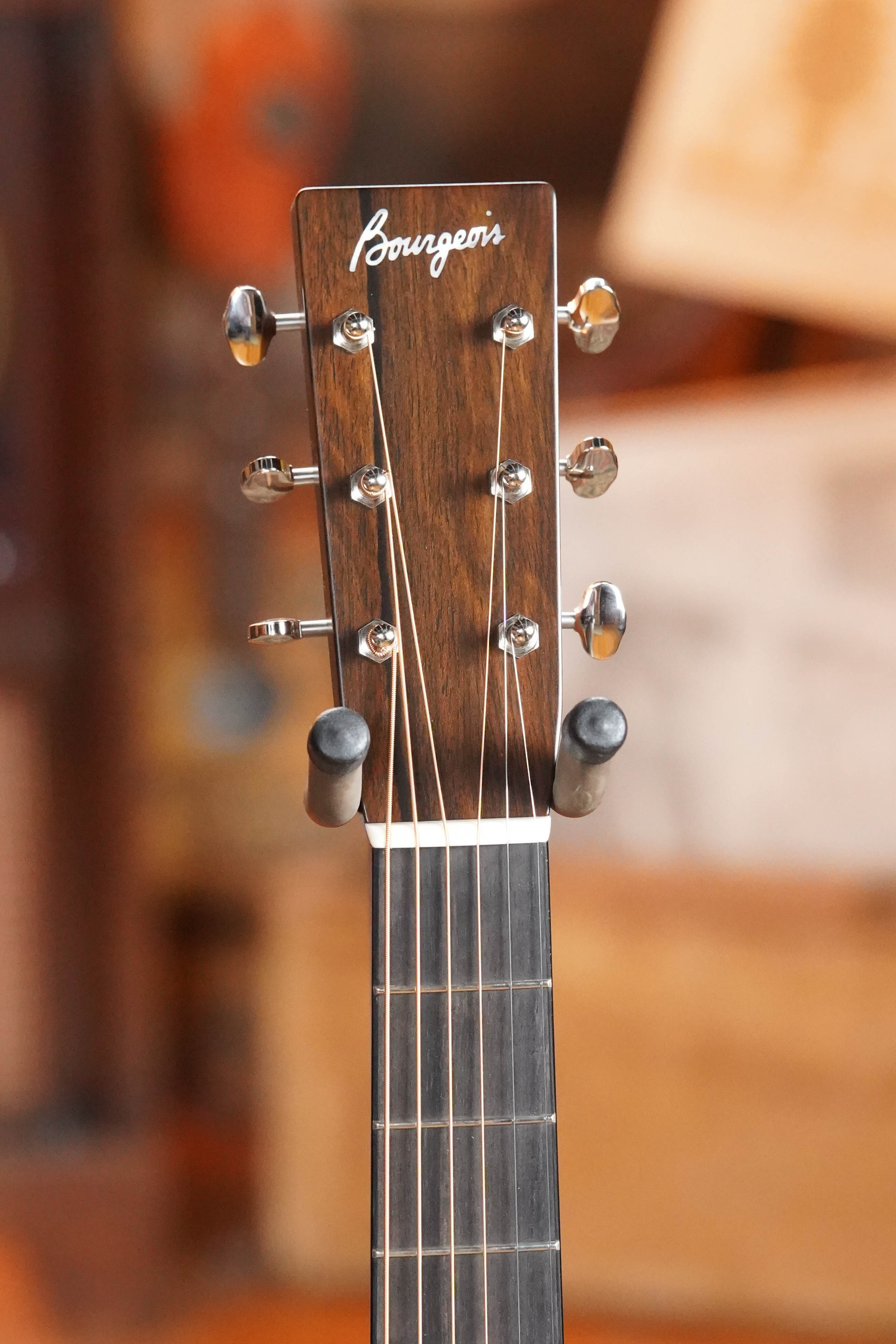 Bourgeois PSHT-OM-S Professional Series Hog Top All Mahogany Satin Finish Orchestra Model Acoustic Guitar #1233