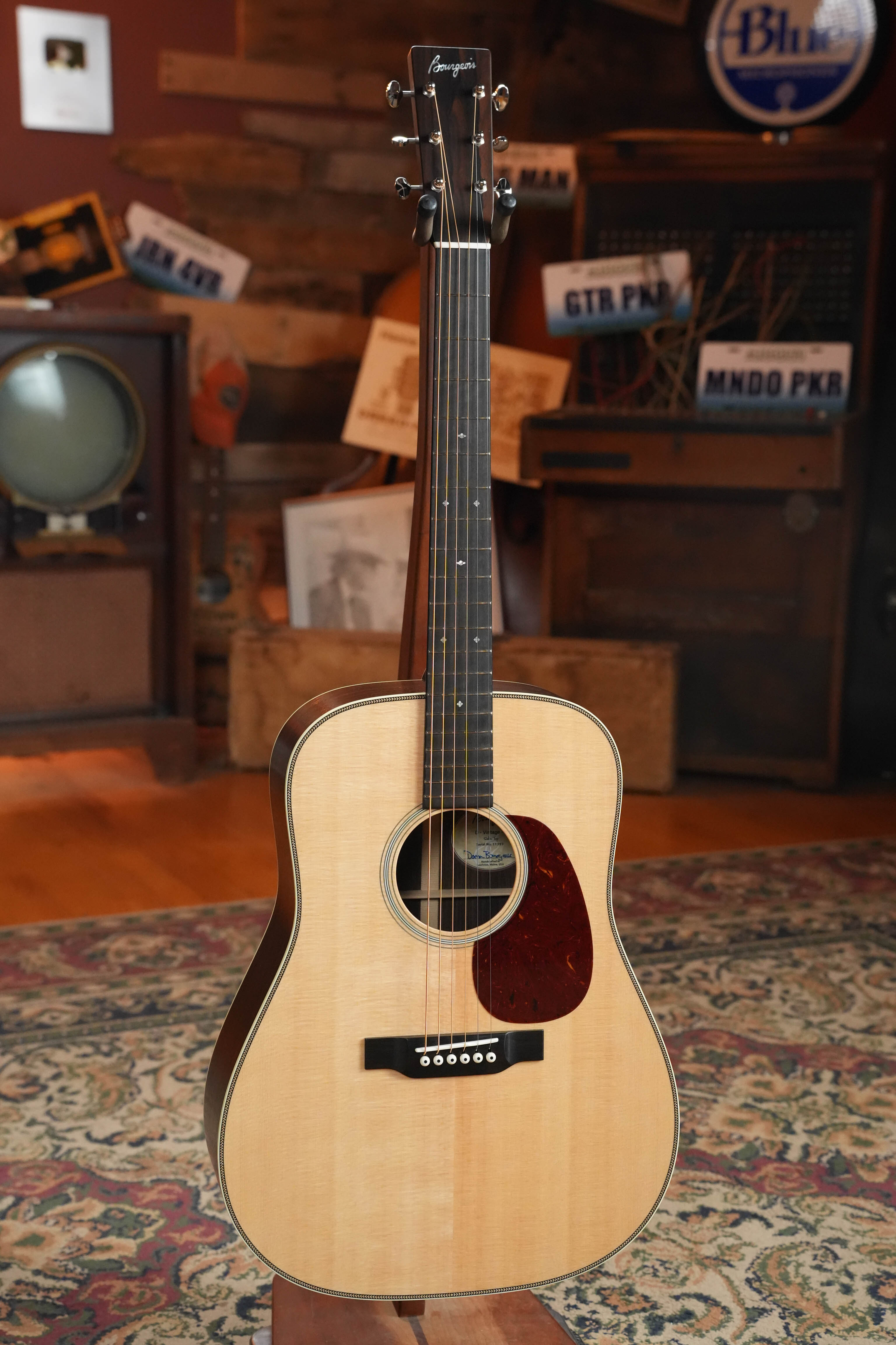 Bourgeois Professional Series Sitka/Rosewood Vintage Satin Dreadnought Acoustic Guitar #1393