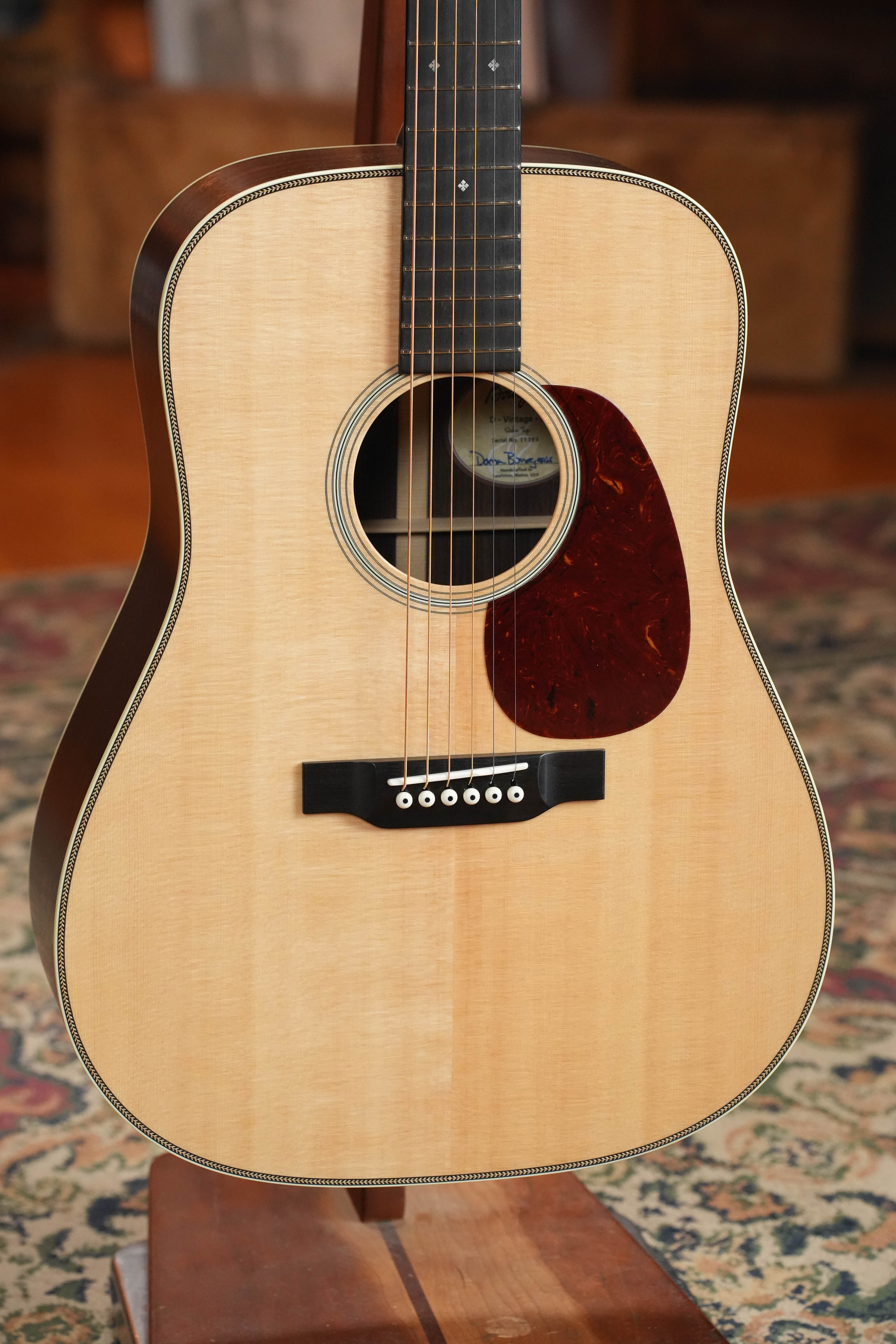 Bourgeois Professional Series Sitka/Rosewood Vintage Satin Dreadnought Acoustic Guitar #1393