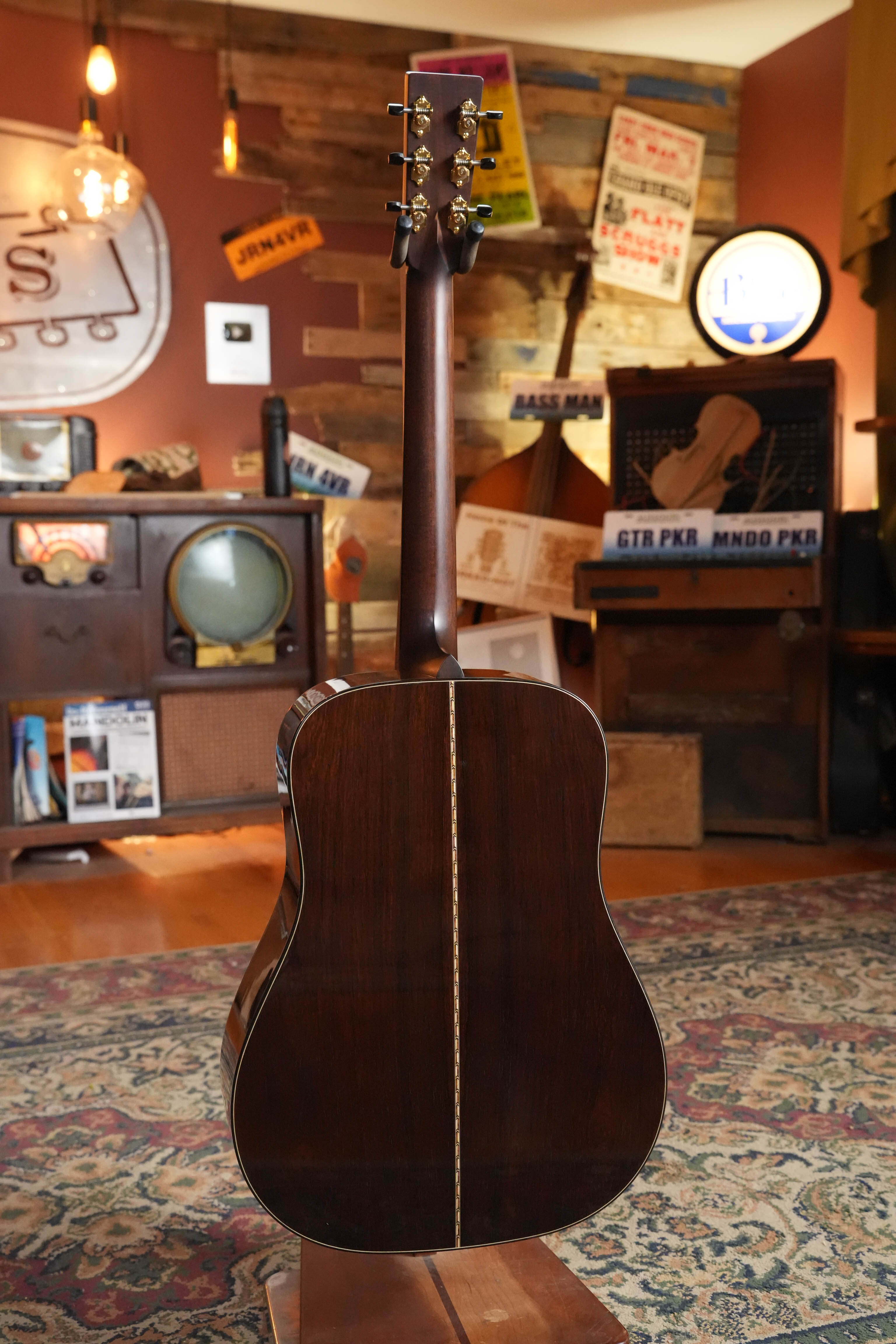 Bourgeois Signature Touchstone Series Spruce/Rosewood Sunburst Dreadnought Acoustic Guitar #1297