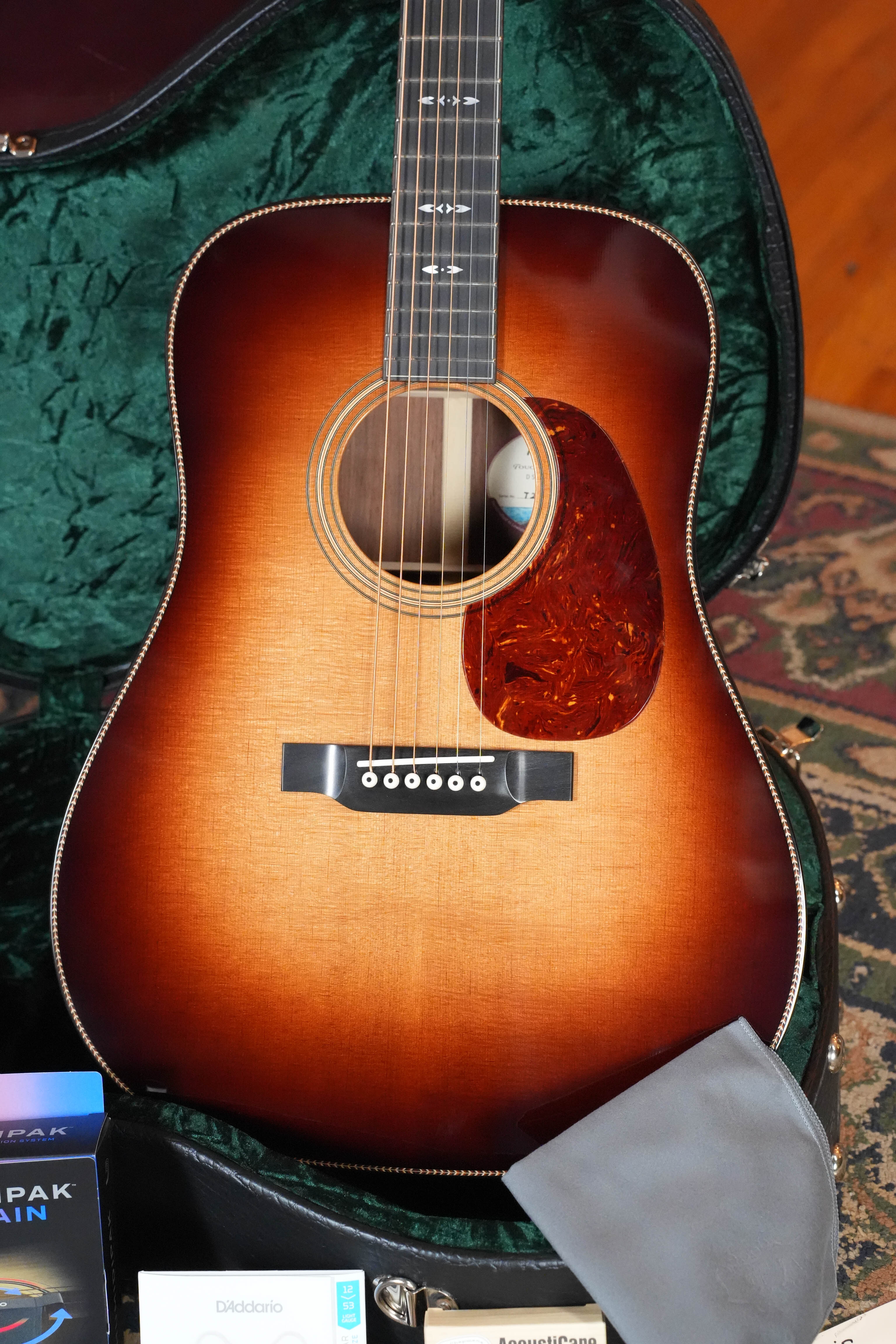 Bourgeois Signature Touchstone Series Spruce/Rosewood Sunburst Dreadnought Acoustic Guitar #2231