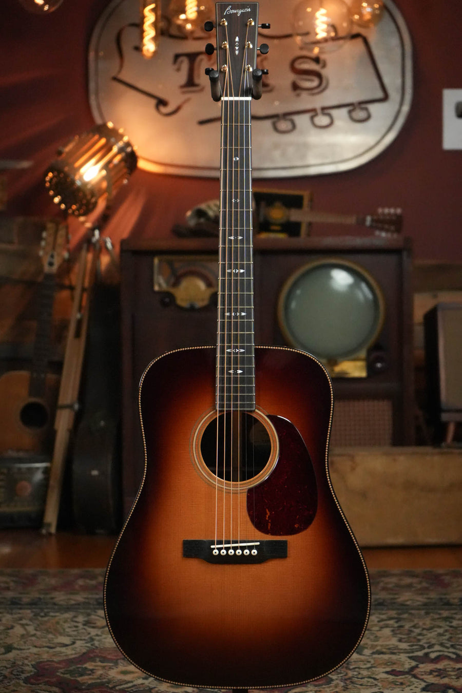 Bourgeois Signature Touchstone Series Sunburst Dreadnought Acoustic Guitar #2234