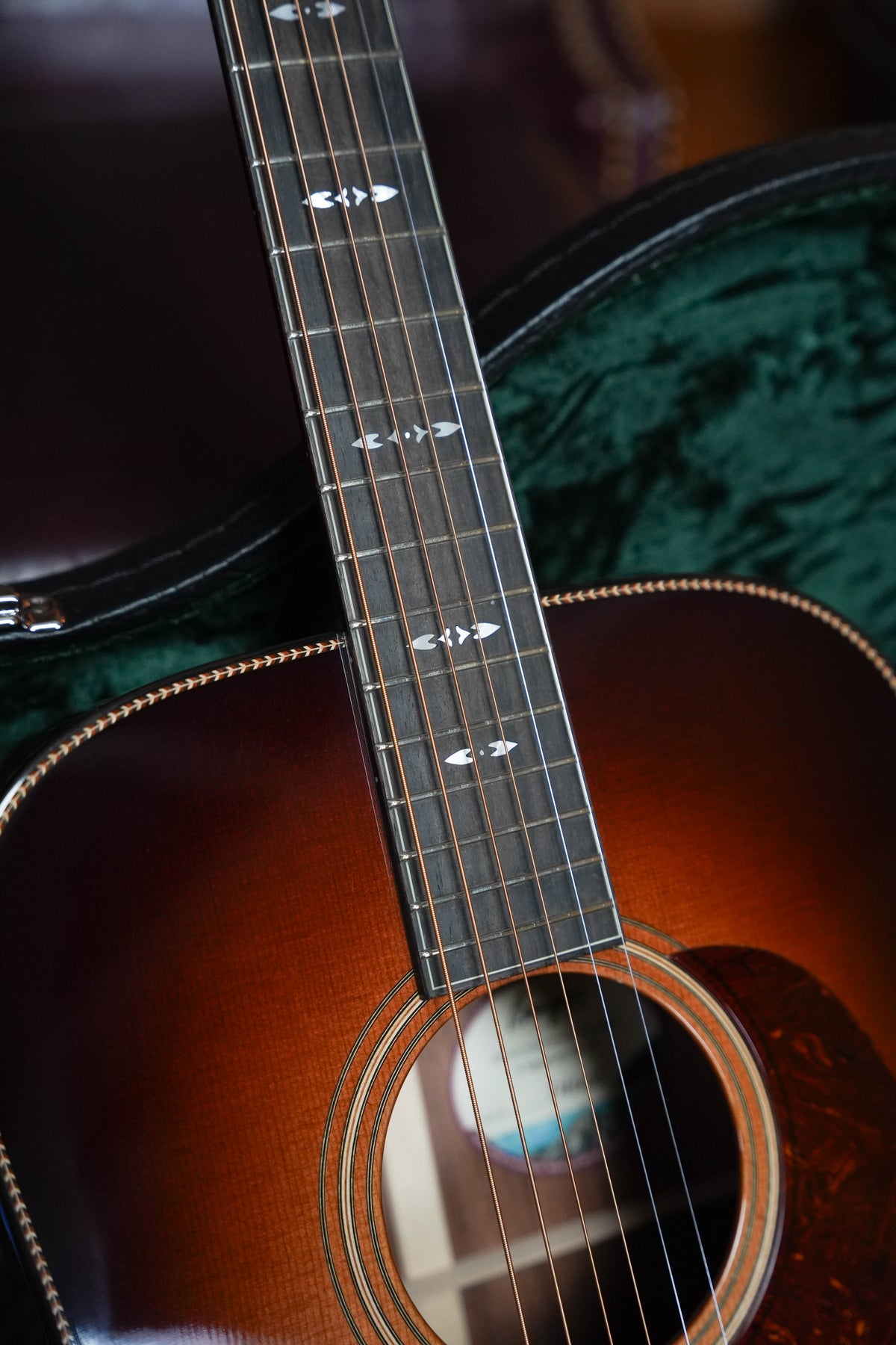 Bourgeois Signature Touchstone Series Sunburst Dreadnought Acoustic Guitar #6233