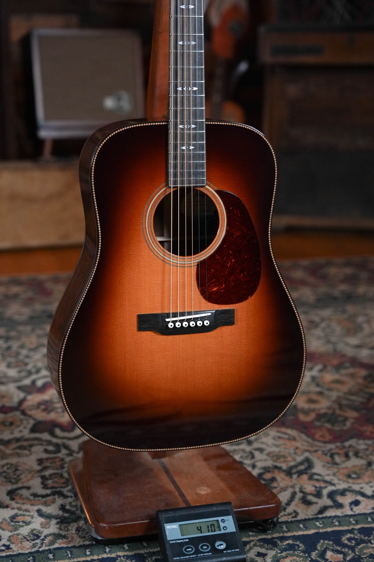 Bourgeois Signature Touchstone Series Sunburst Dreadnought Acoustic Guitar #6233